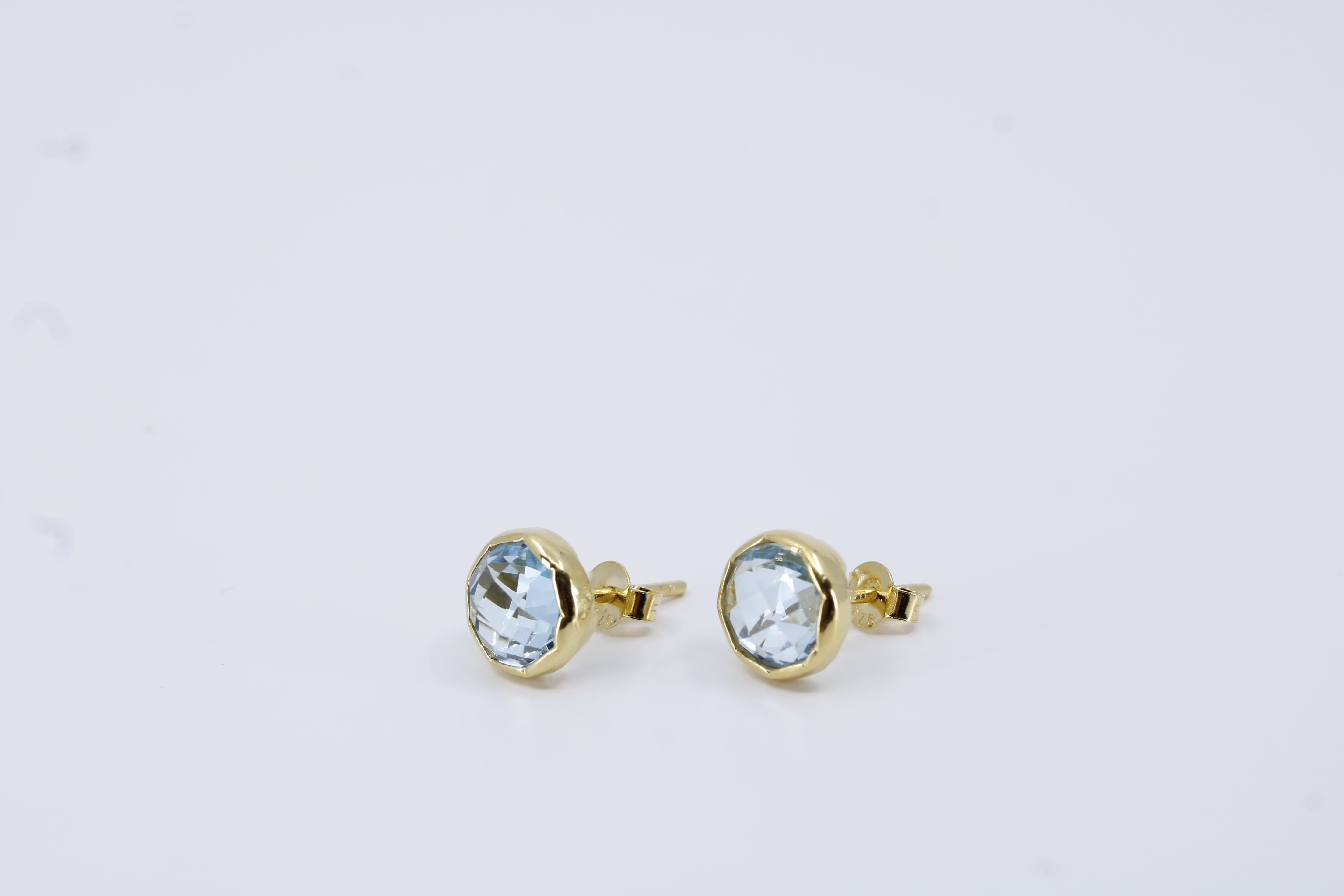 Il Gattopardo Blue Topaz Drop Earrings