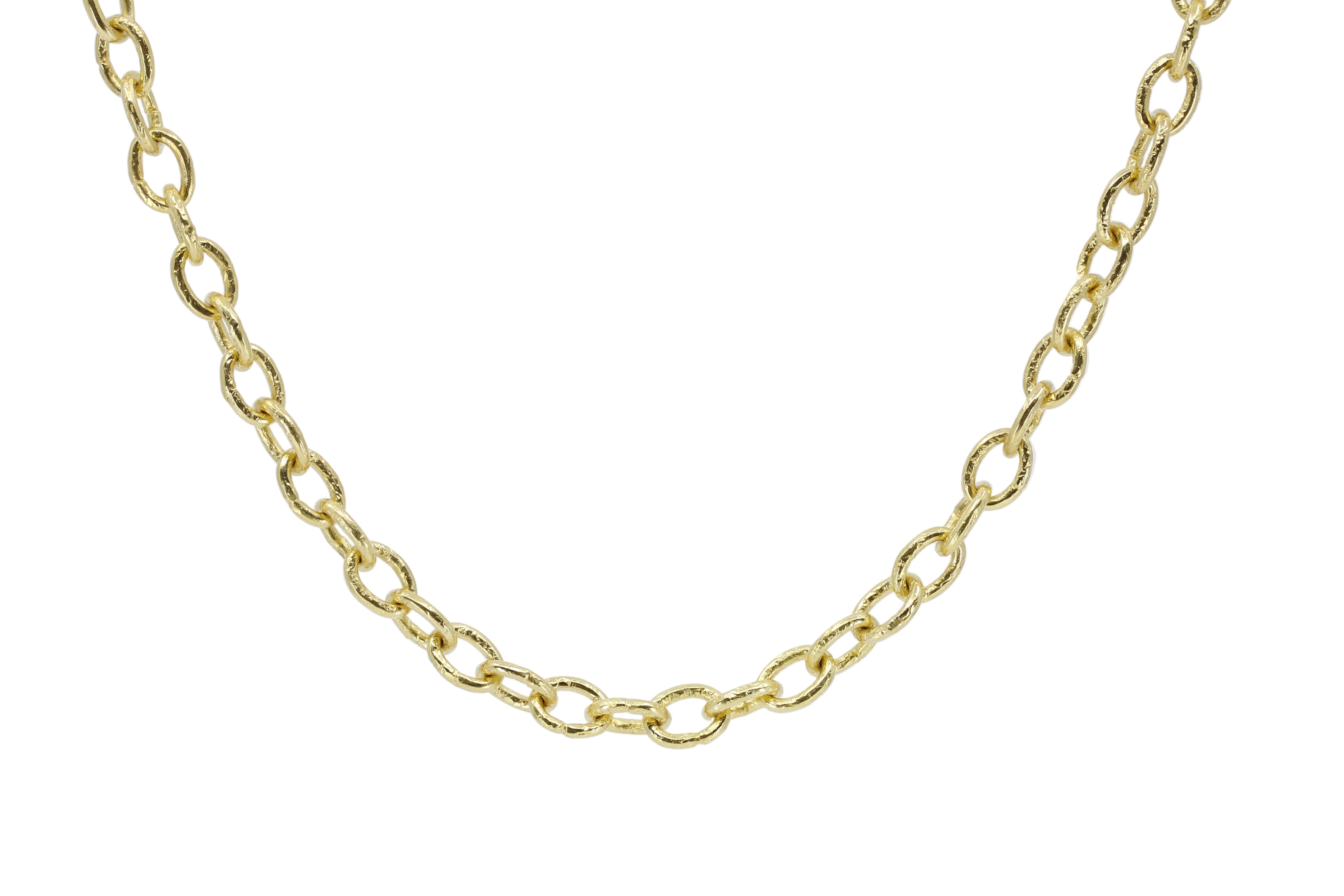 ZENITH 18K Gold Vermeil Chain Link Necklace