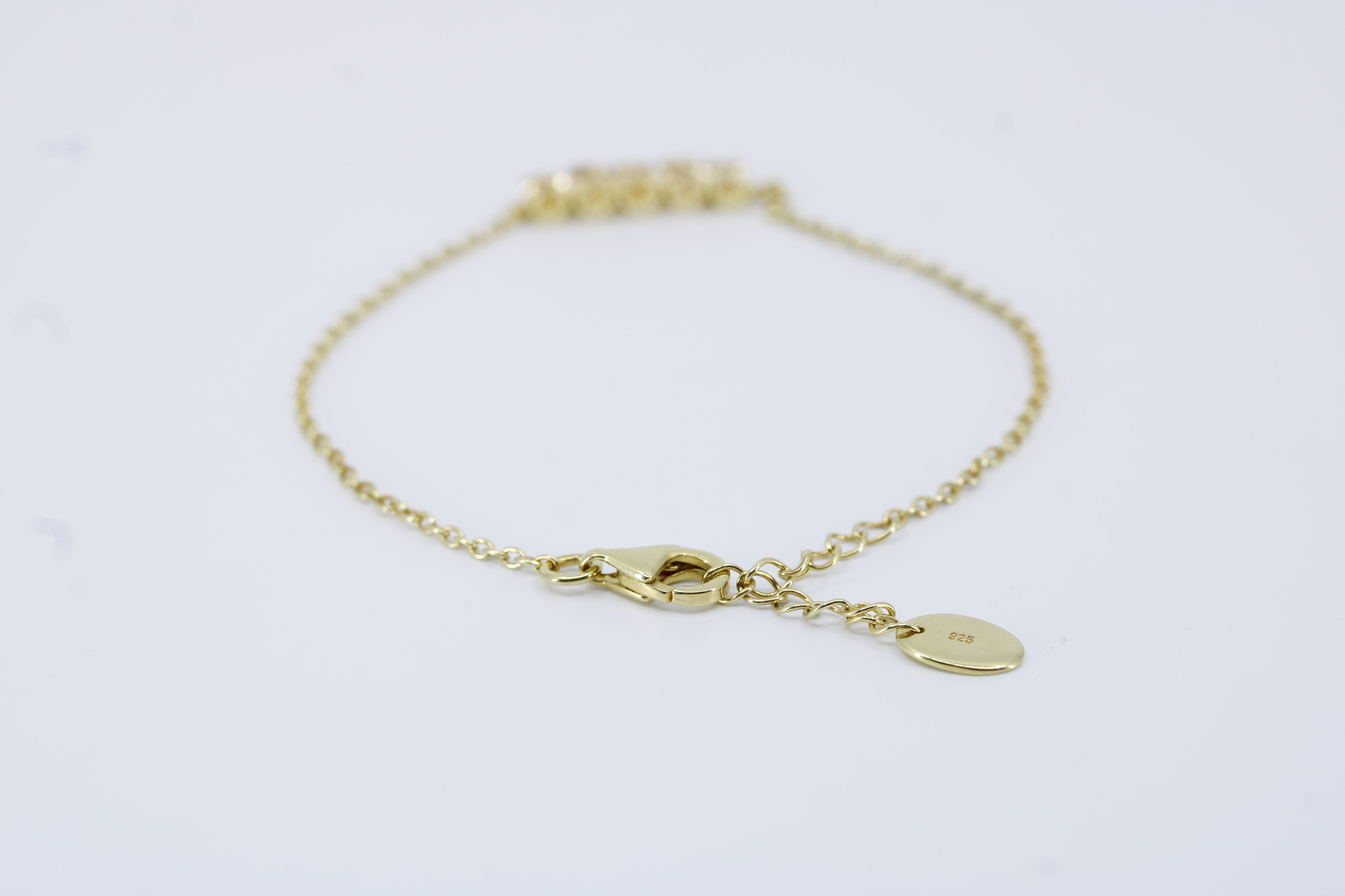 High Line Citrine Bar Bracelet