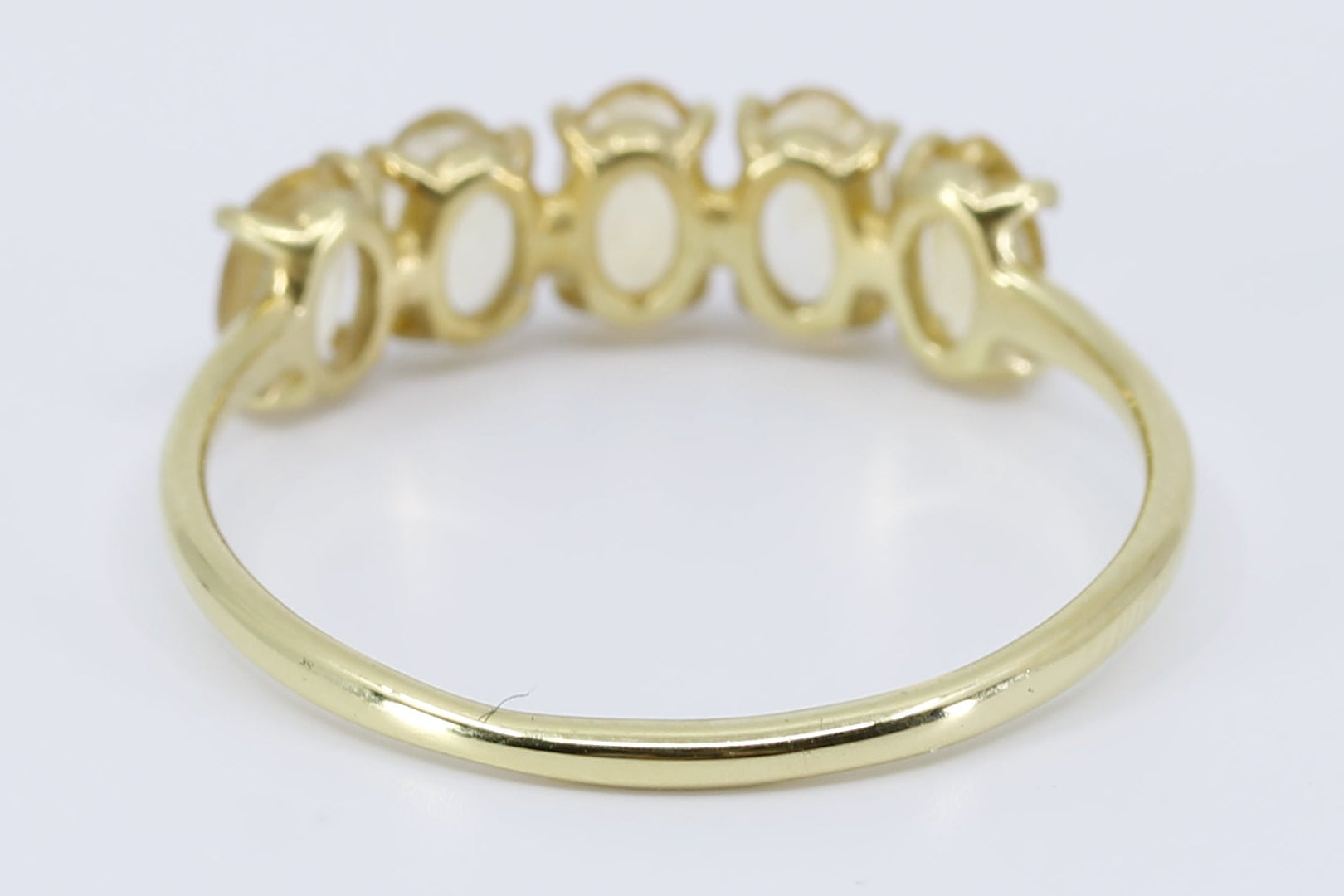 AURORA Citrine Bar Ring