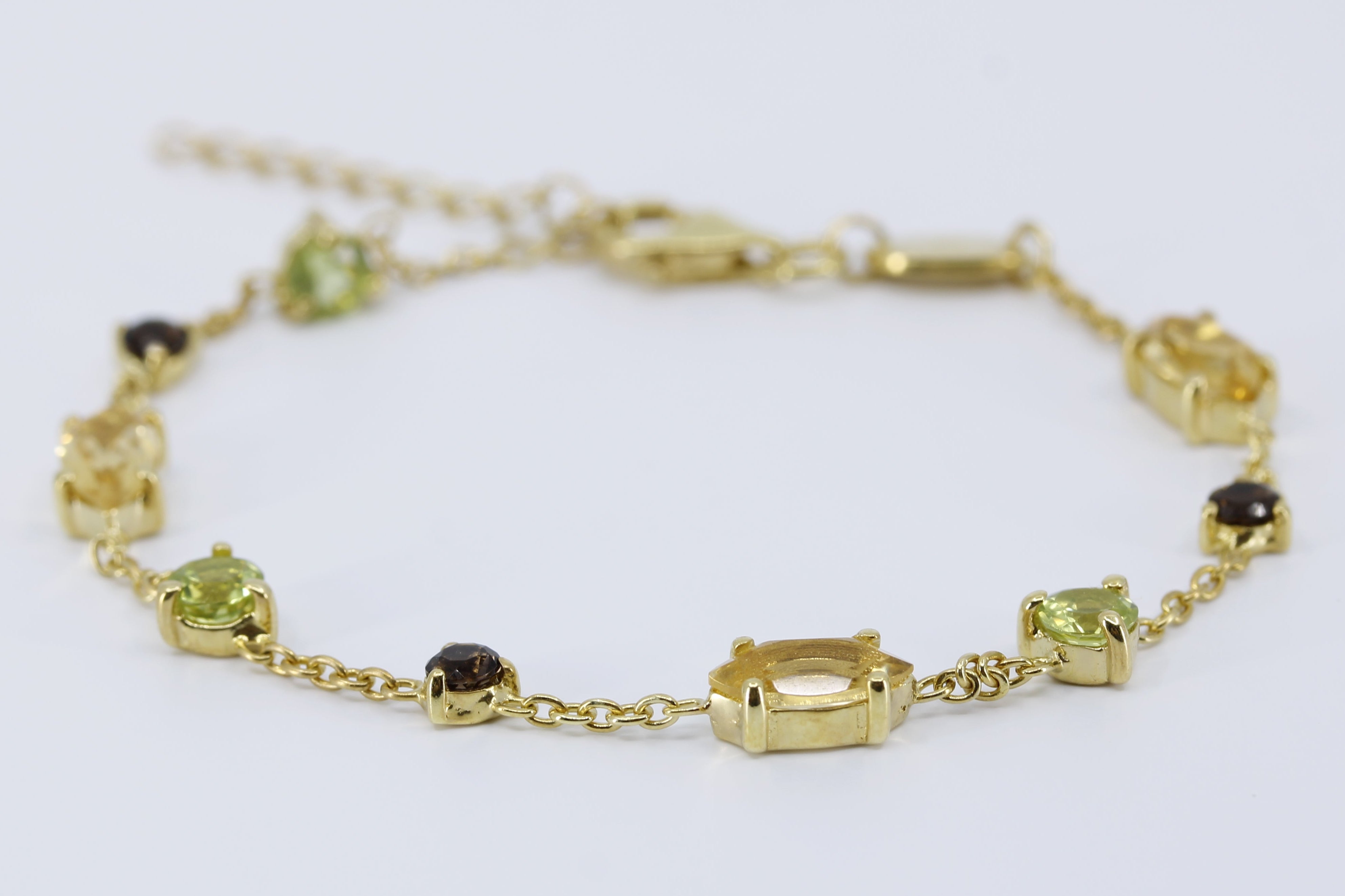 AURORA Gemstone Station Bracelet