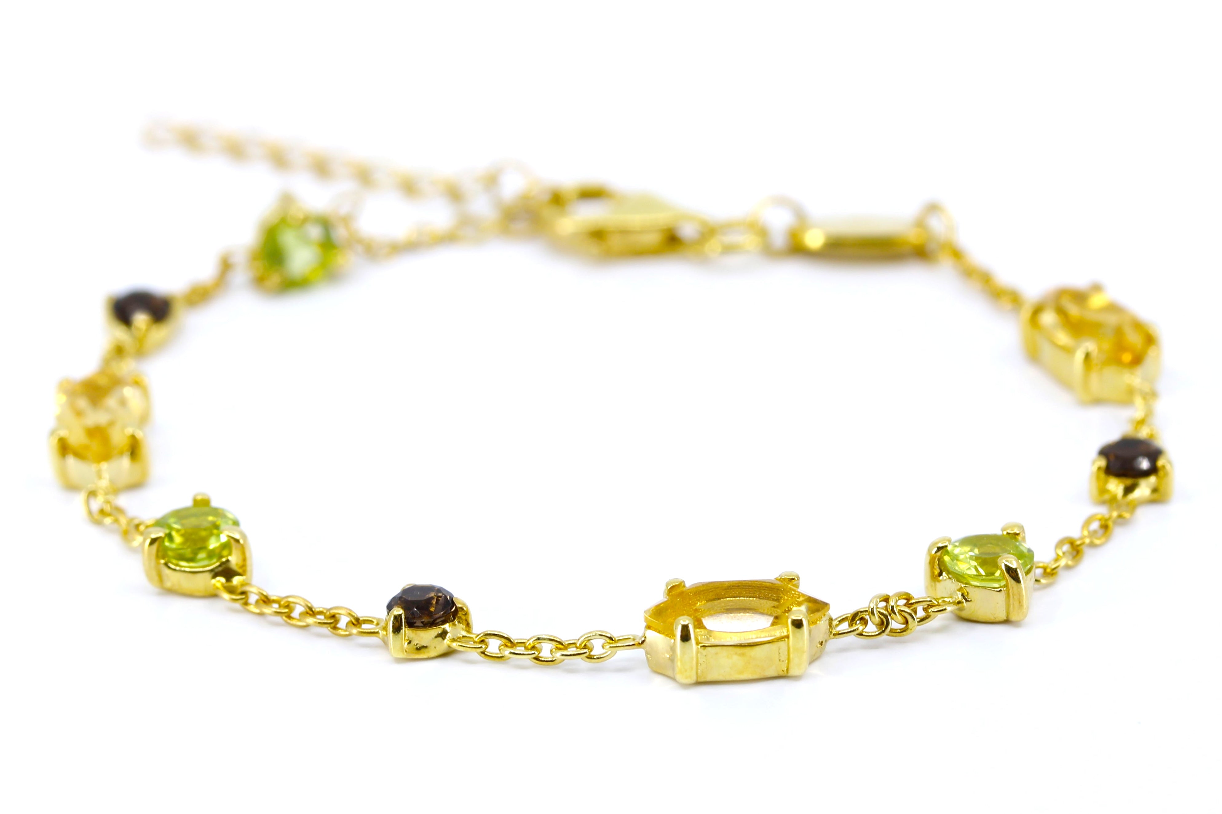 AURORA Gemstone Station Bracelet