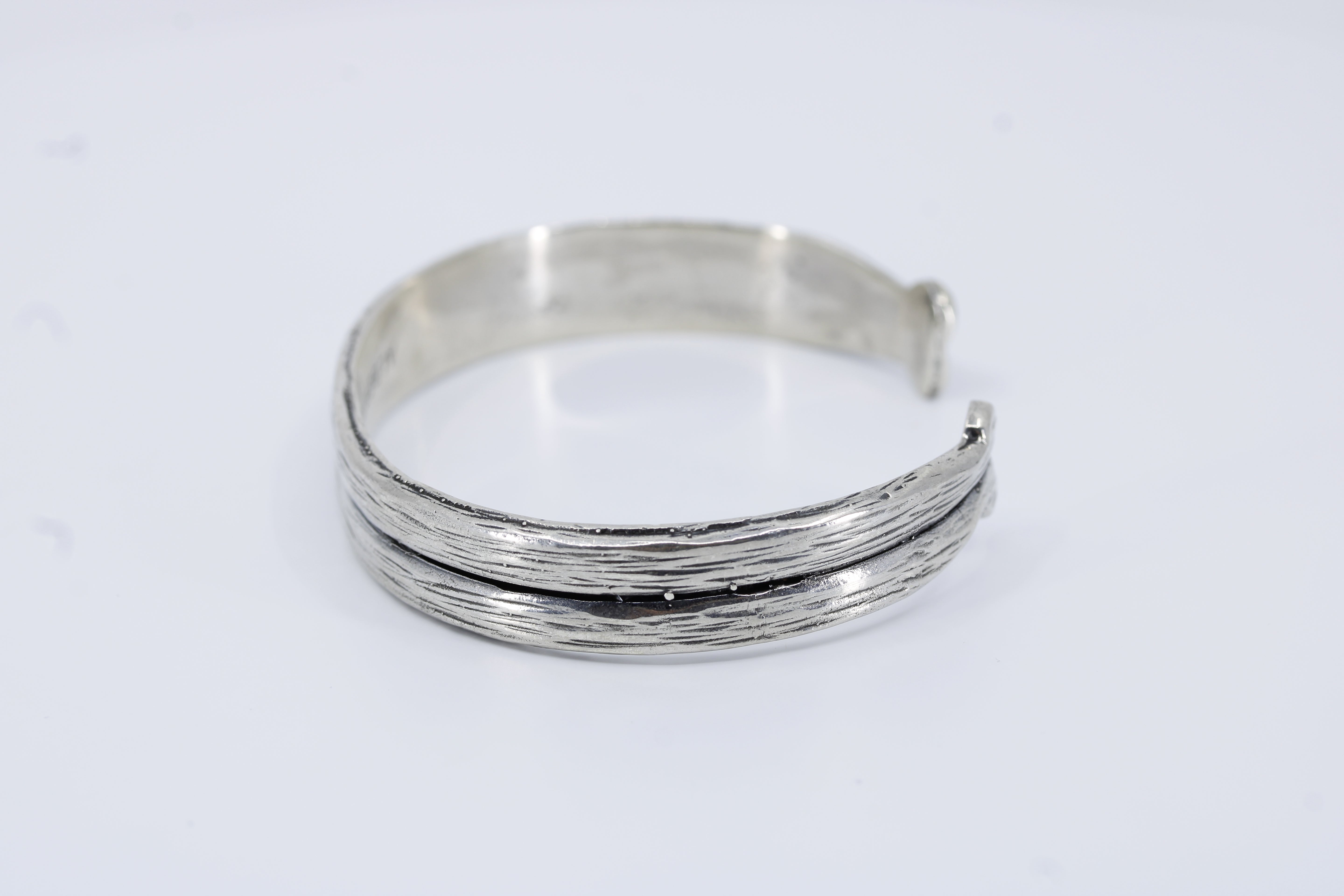 AL CANAL Two Row Cuff Bracelet