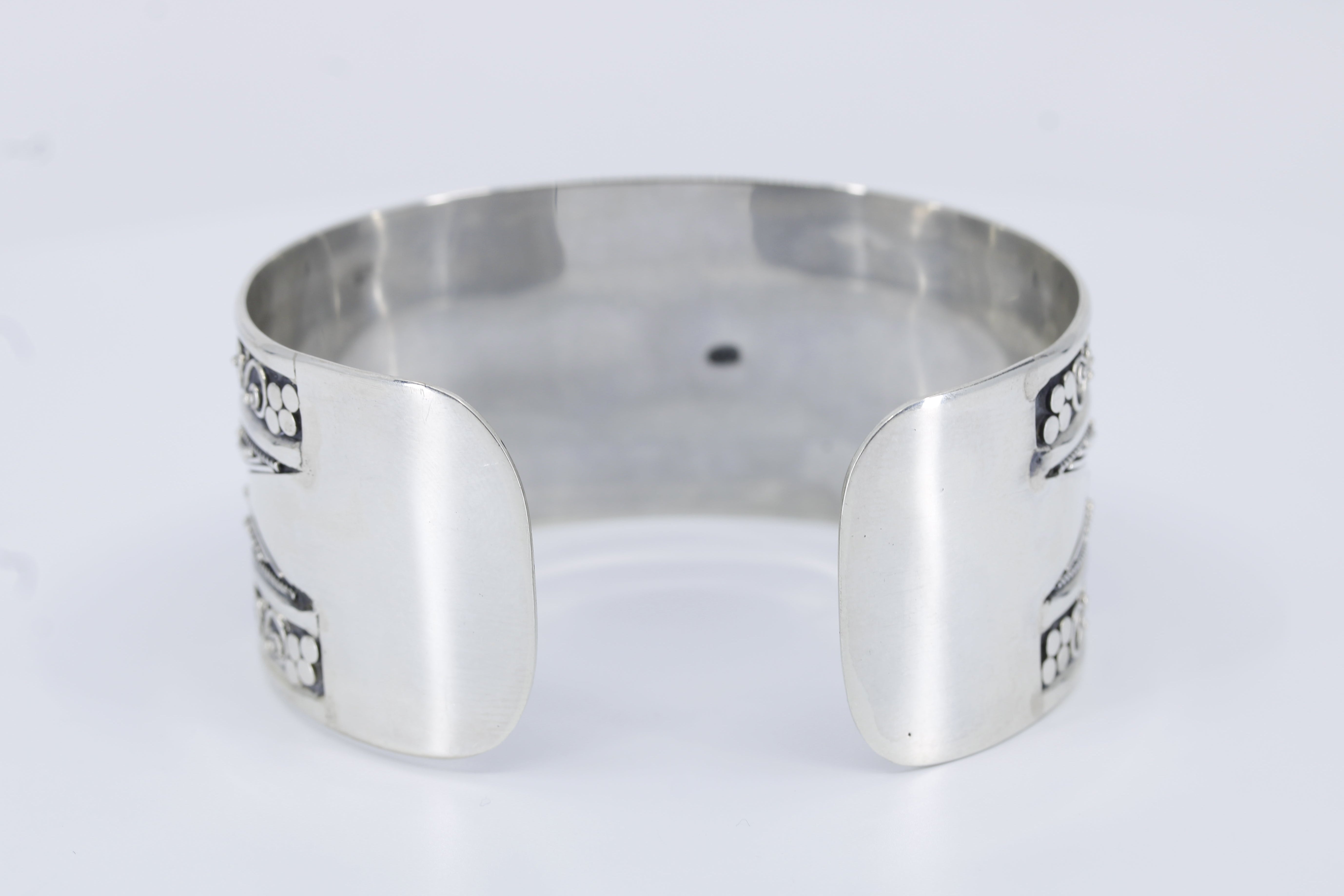 RAVENNA Engraved Cuff Bracelet