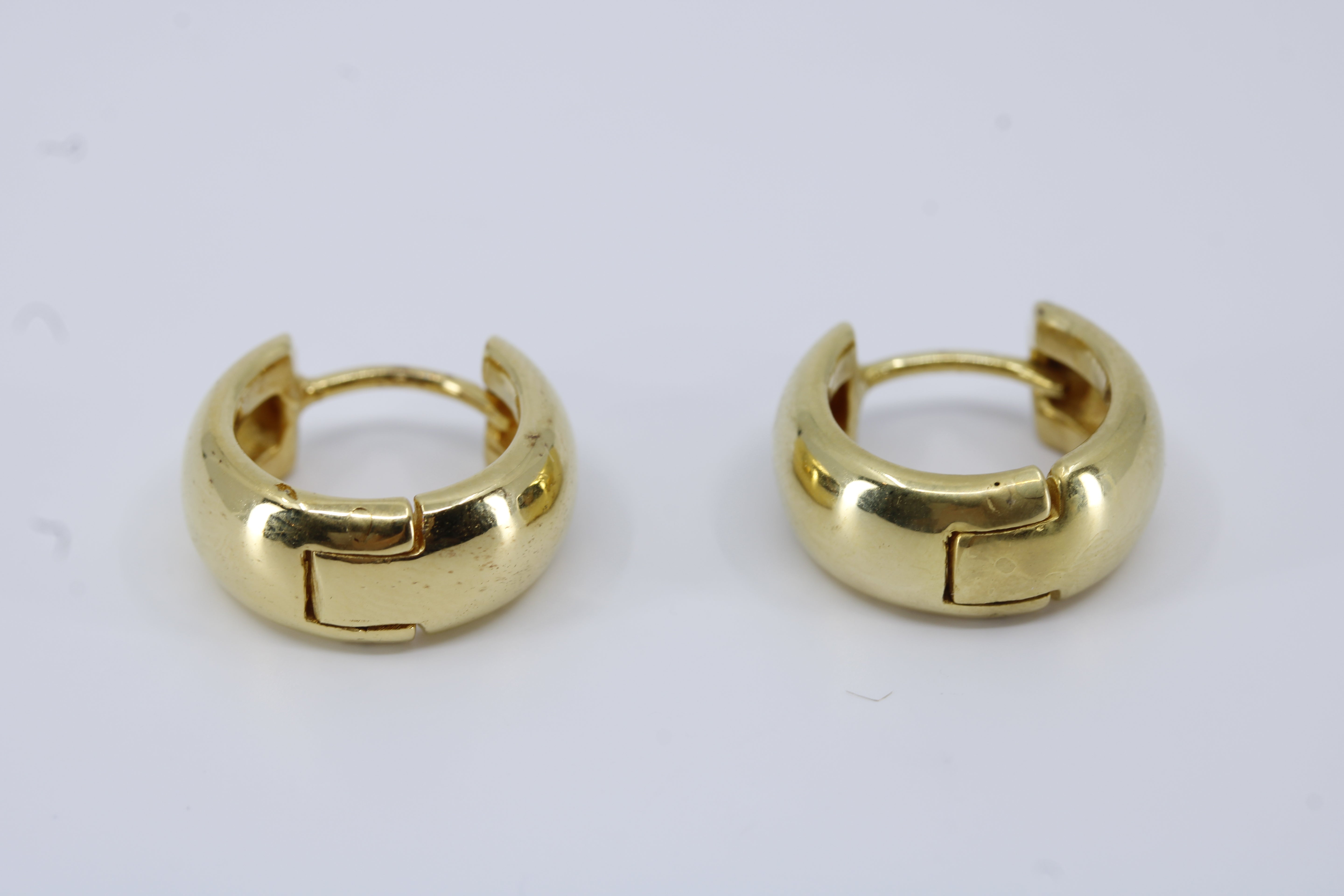 Linea 18K Gold Vermeil Bold Huggie Earrings