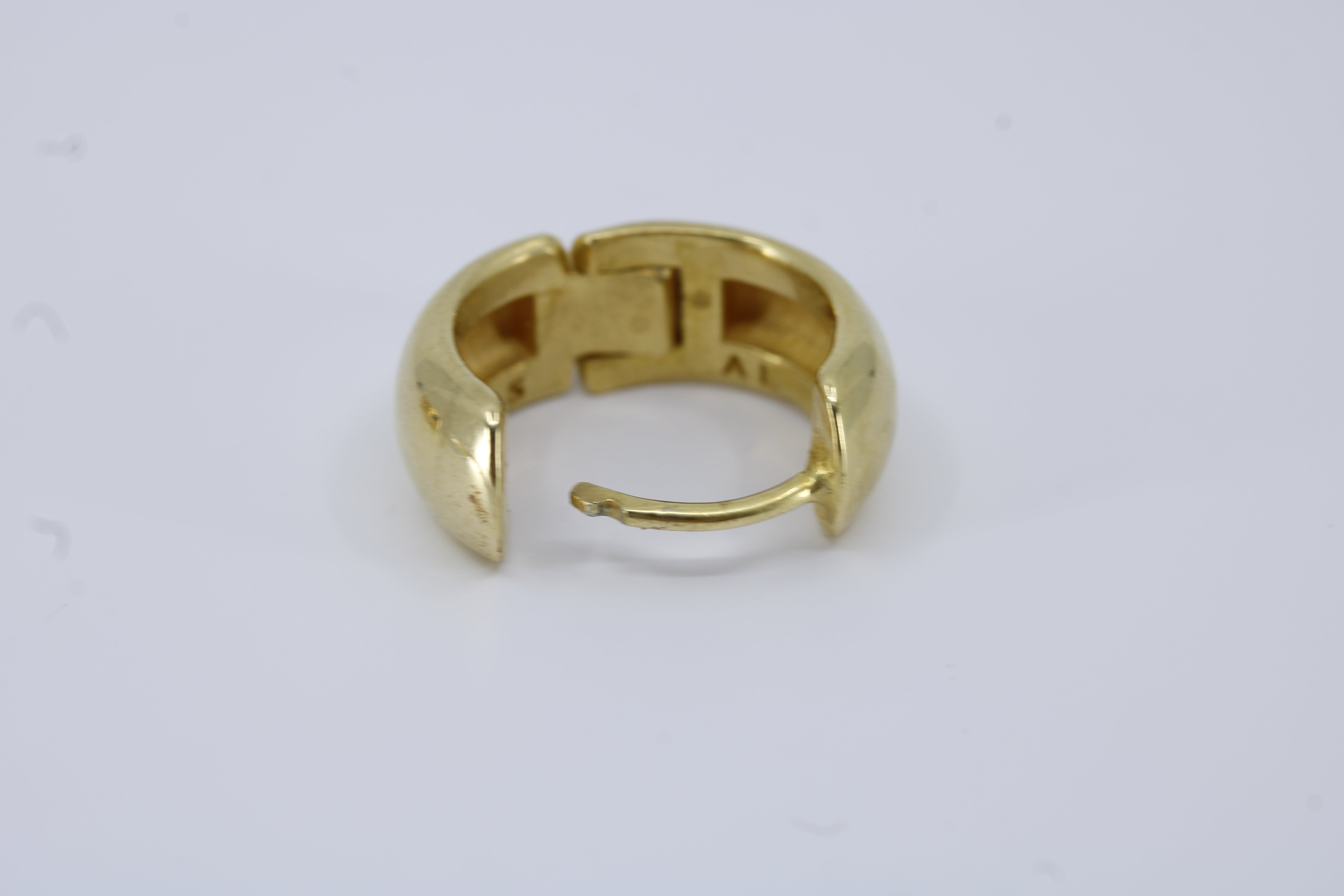 Linea 18K Gold Vermeil Bold Huggie Earrings
