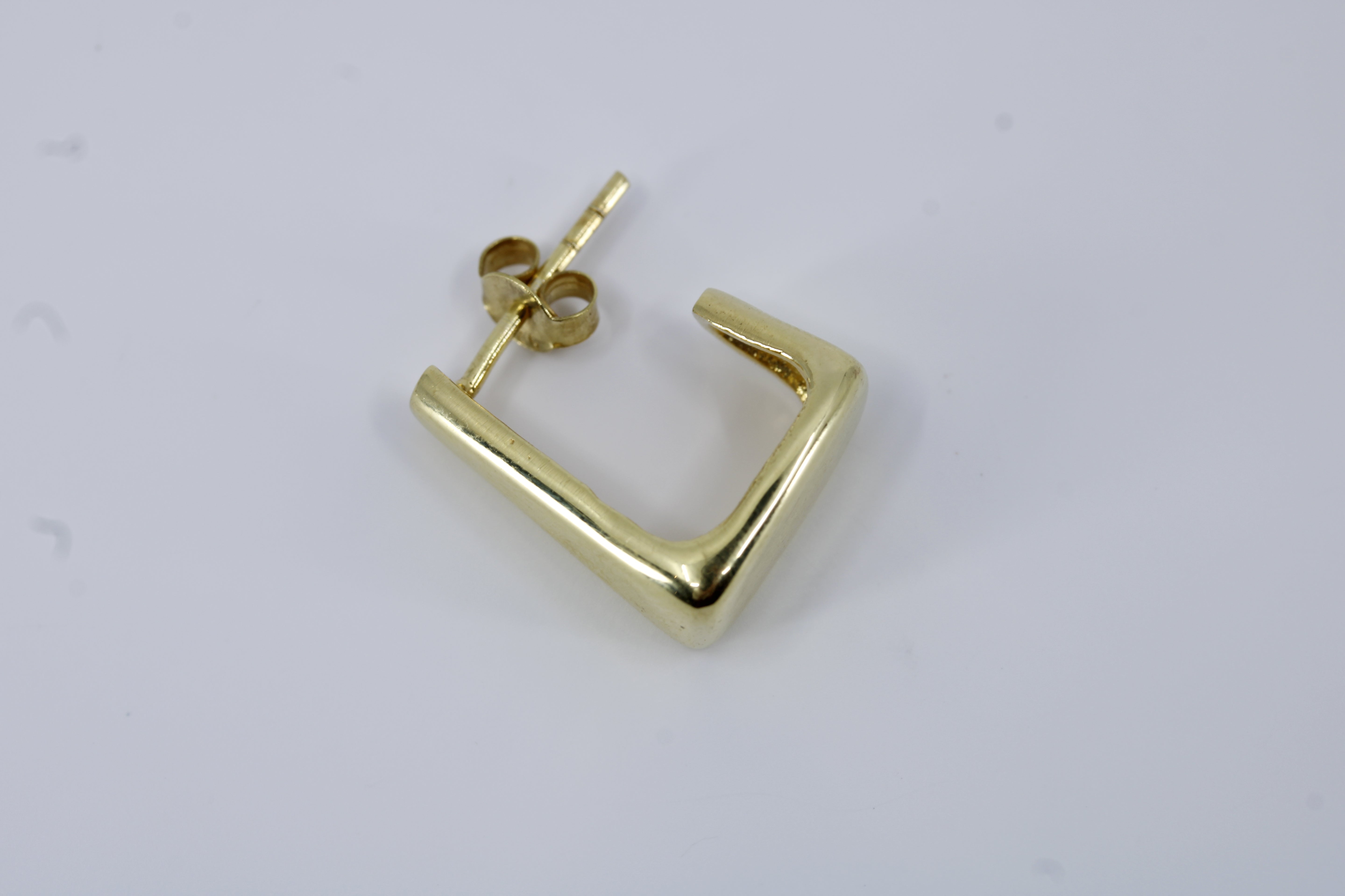 Linea 18K Gold Vermeil Square Hoop Earrings