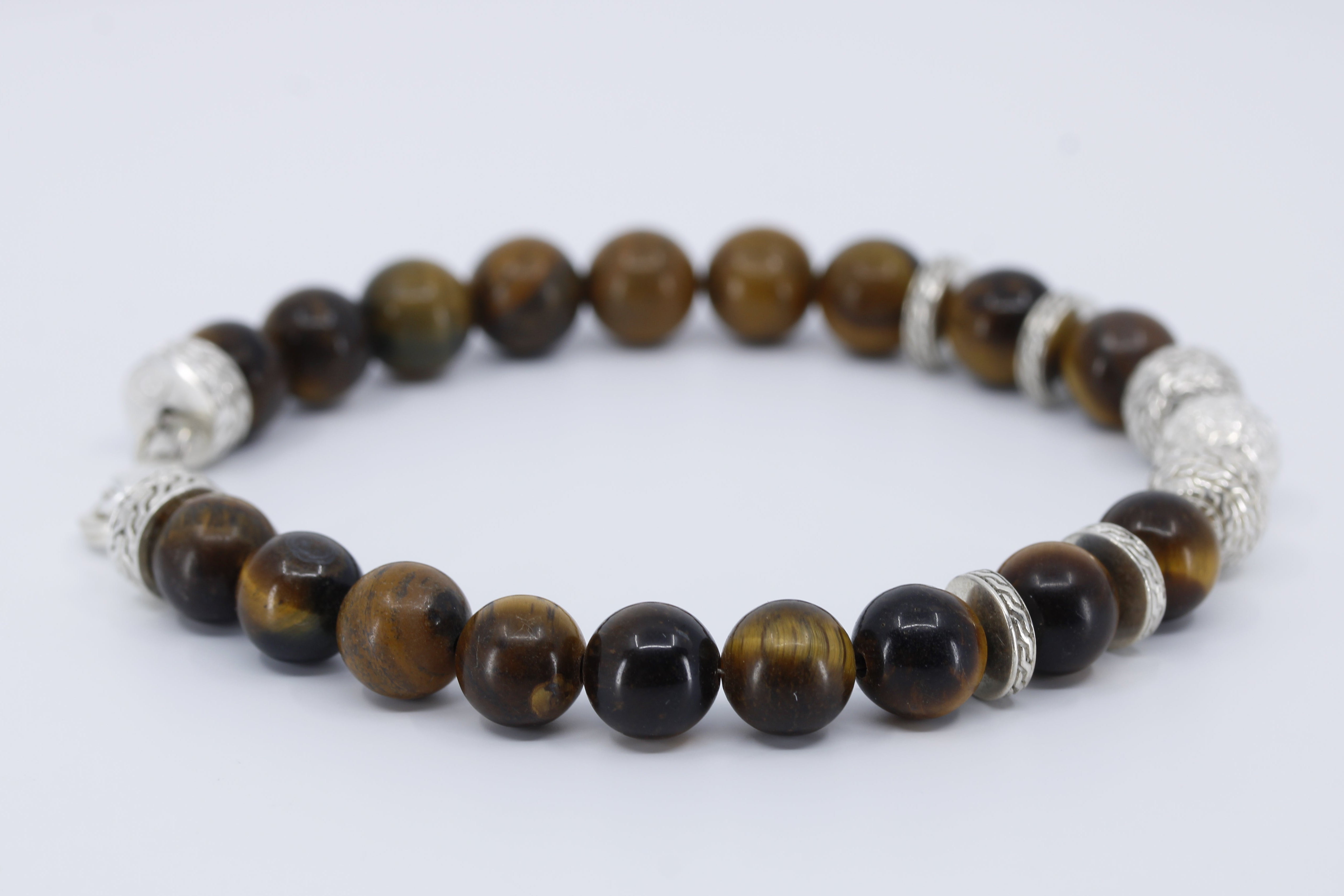BOND Tiger Eye Mixed Triple Bracelet