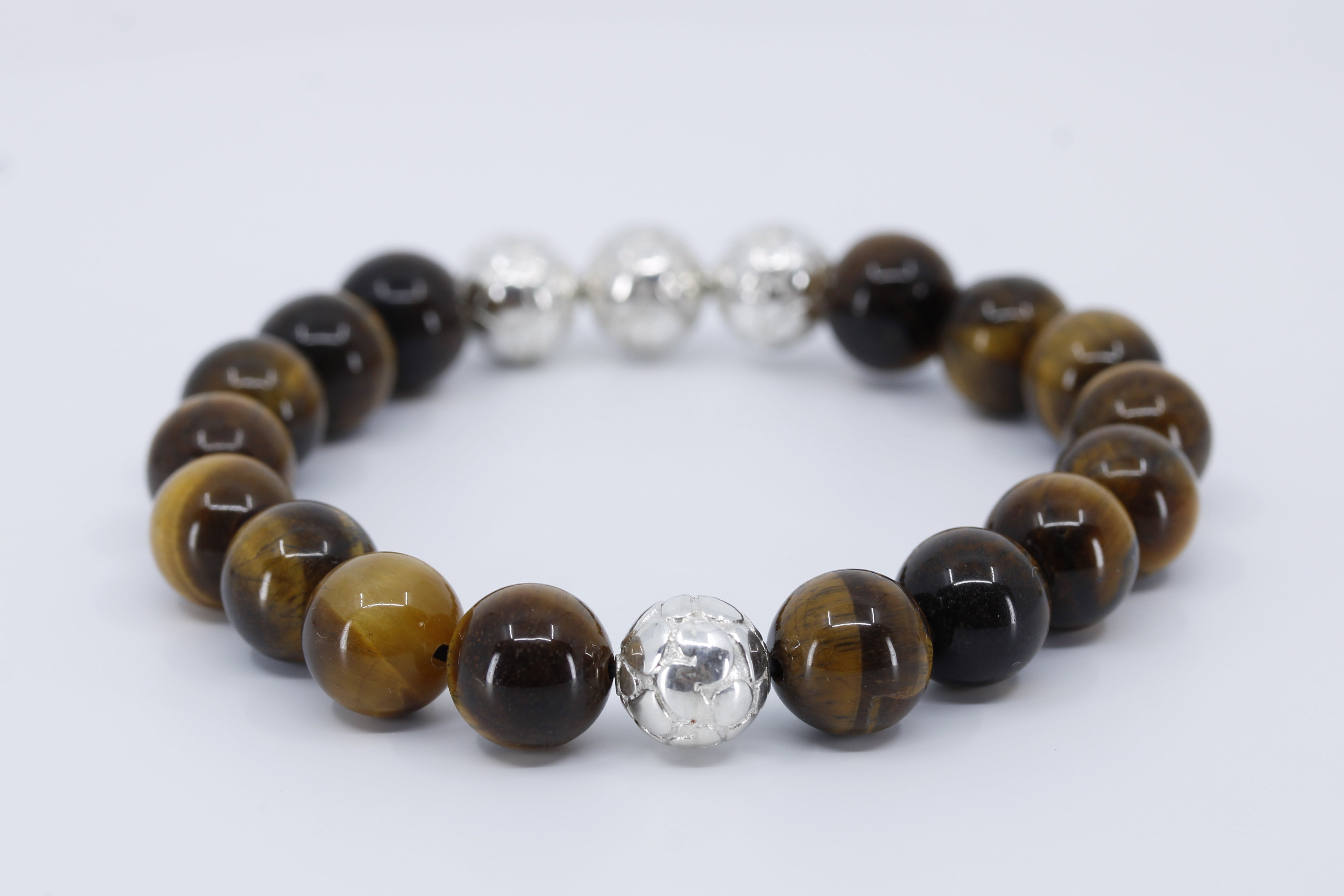 BOND Tiger Eye Triple Bracelet