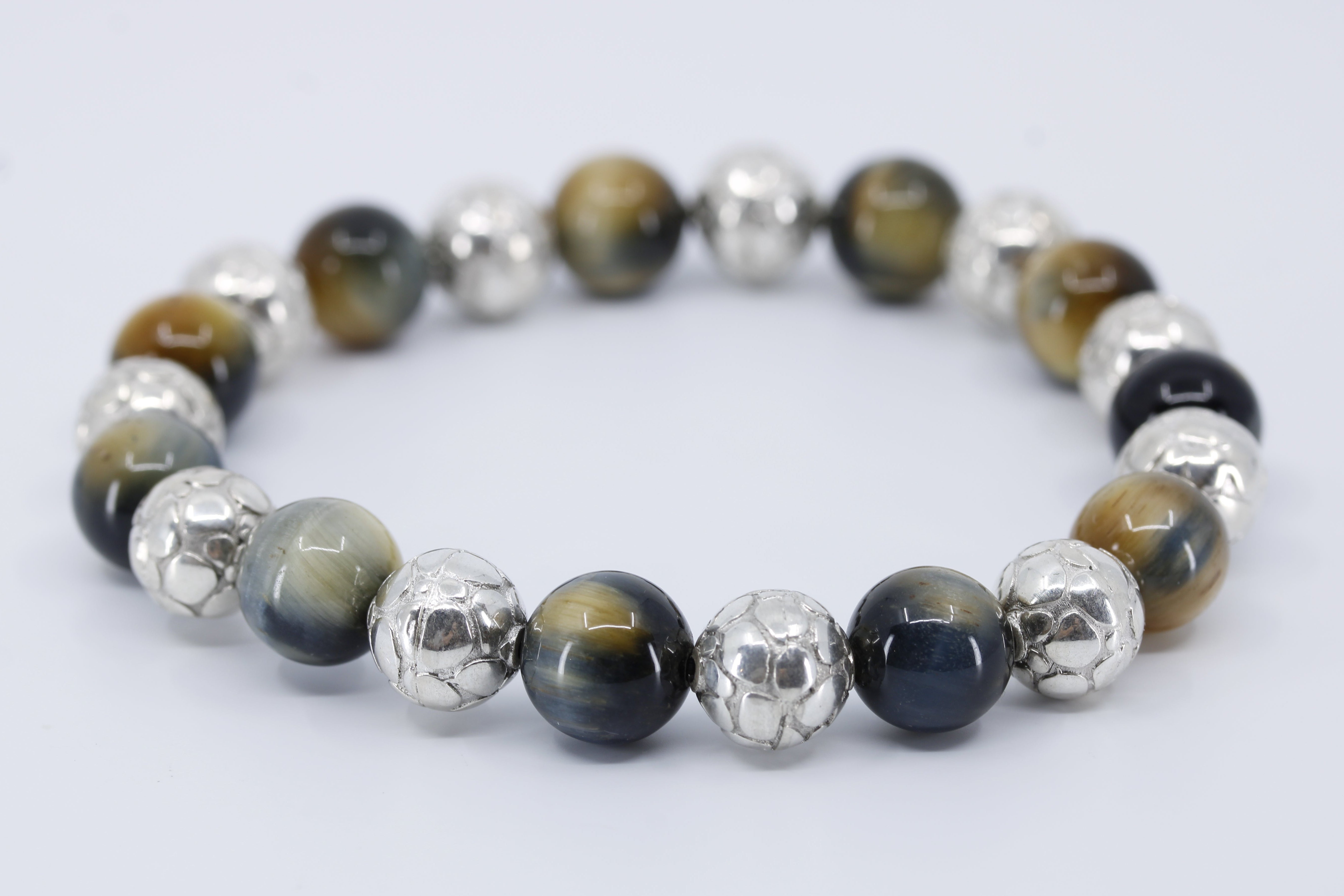 BOND Alternating Tiger Eye Bracelet