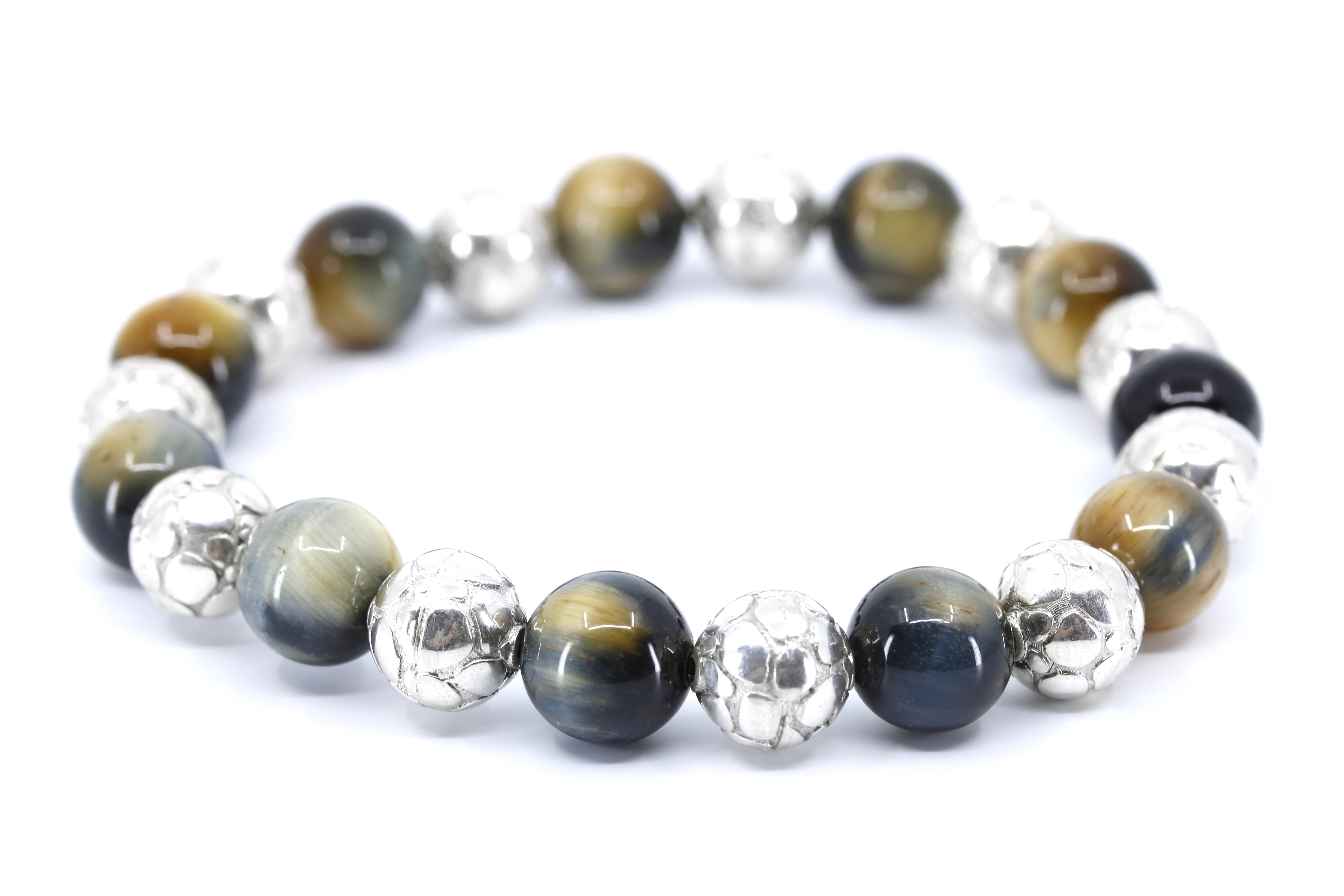 BOND Alternating Tiger Eye Bracelet