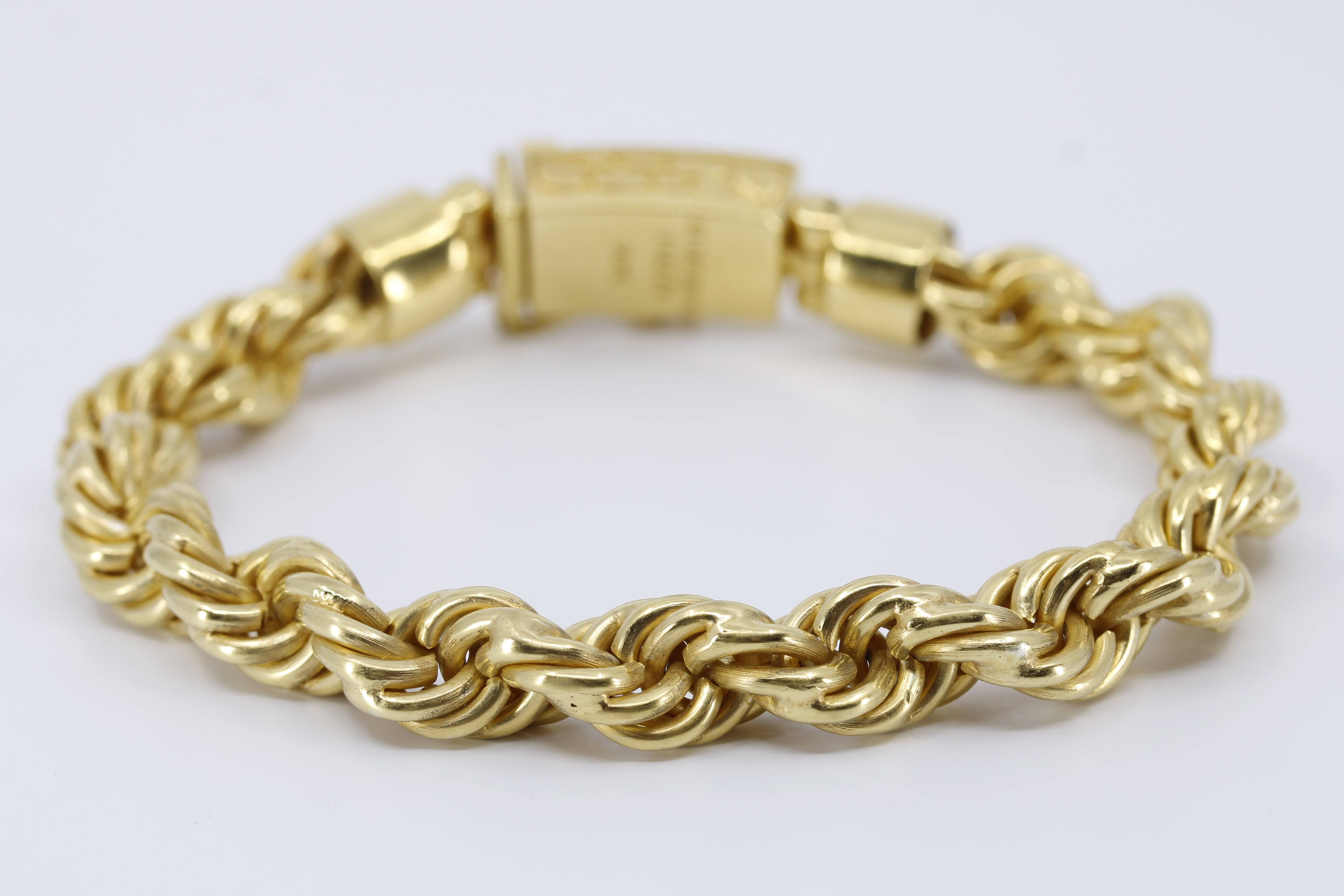 DALILA 18K Gold Vermeil Classic Rope Chain Bracelet