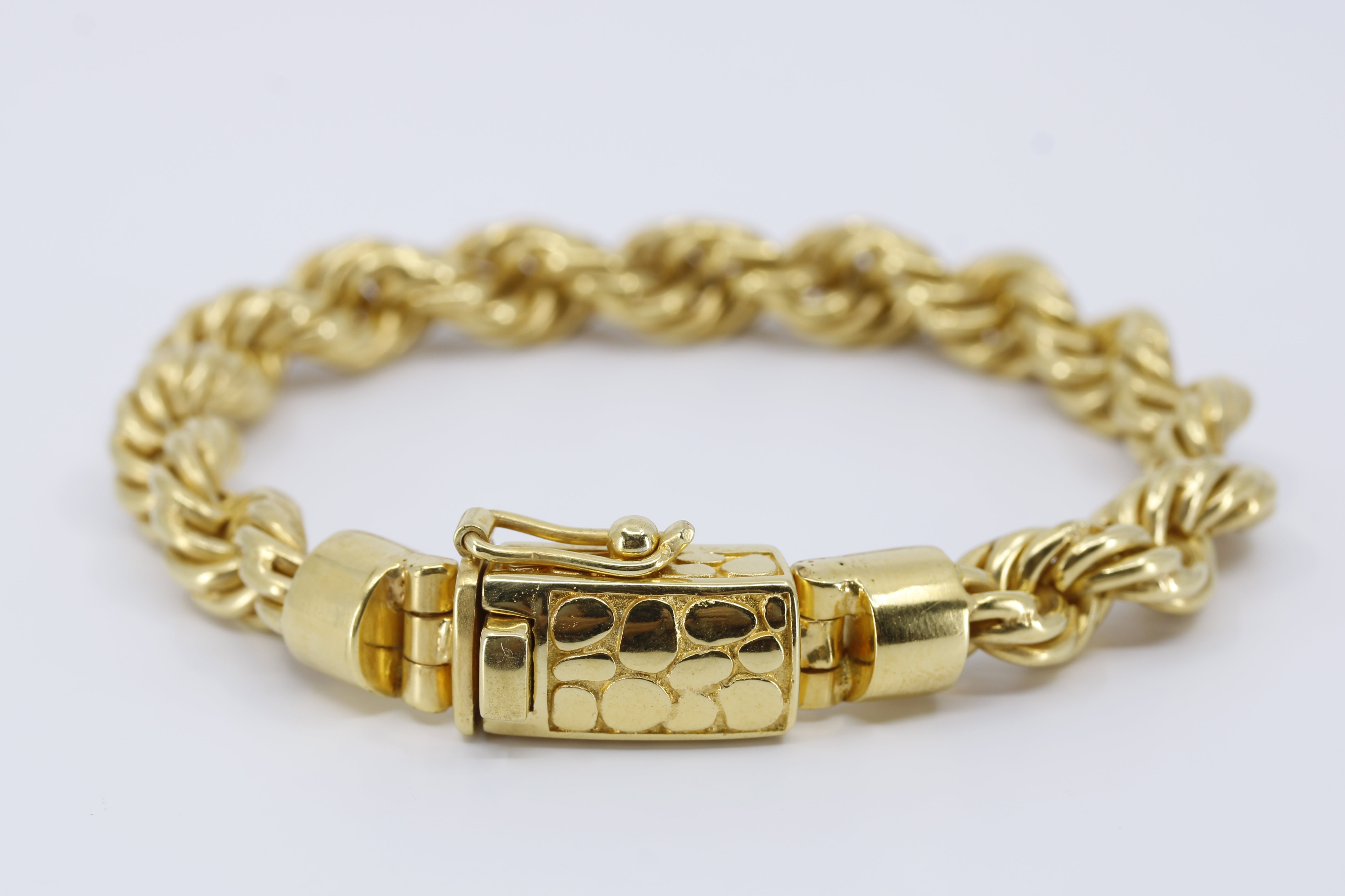 DALILA 18K Gold Vermeil Classic Rope Chain Bracelet