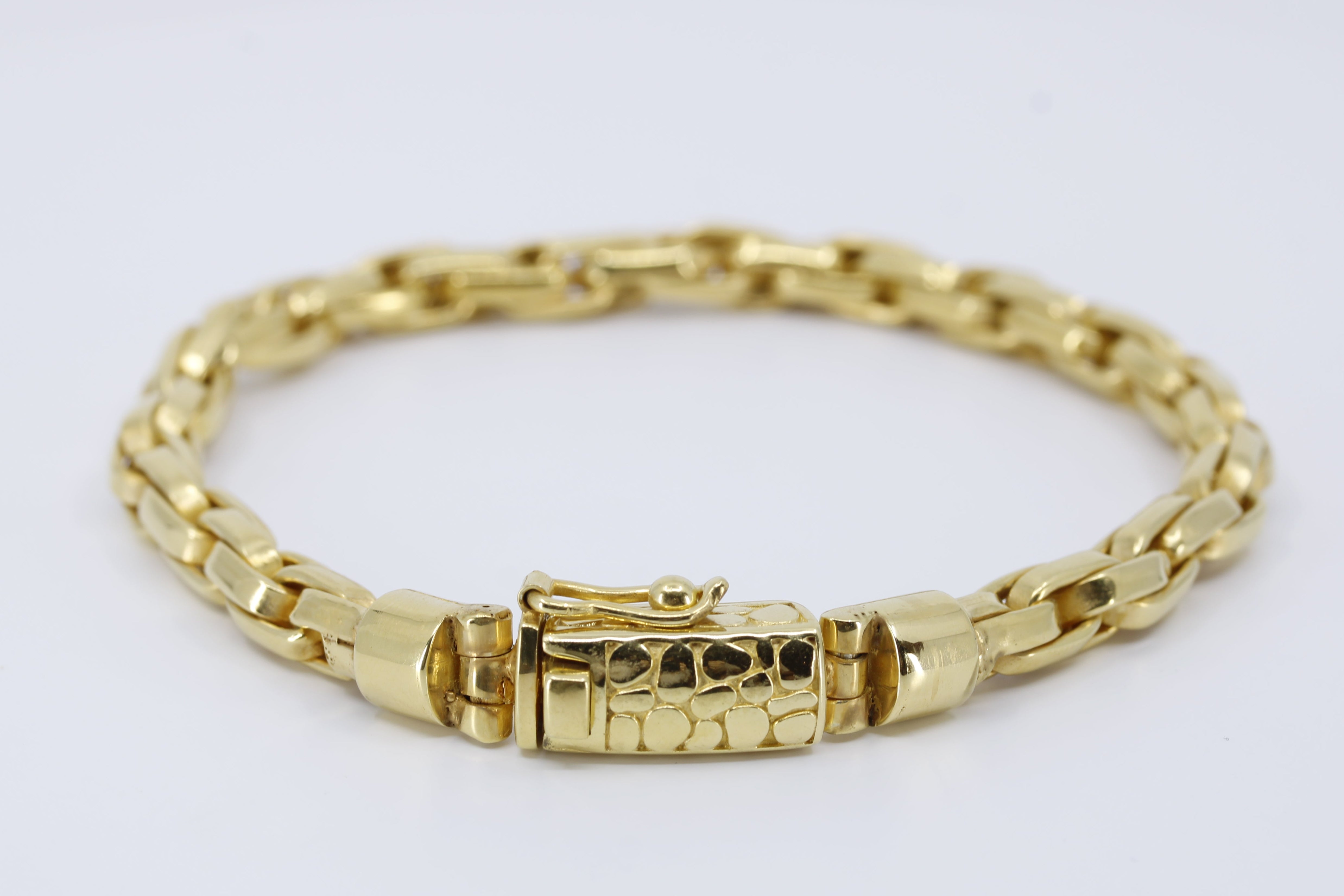 DALILA 18K Gold Vermeil King's Link Chain Bracelet