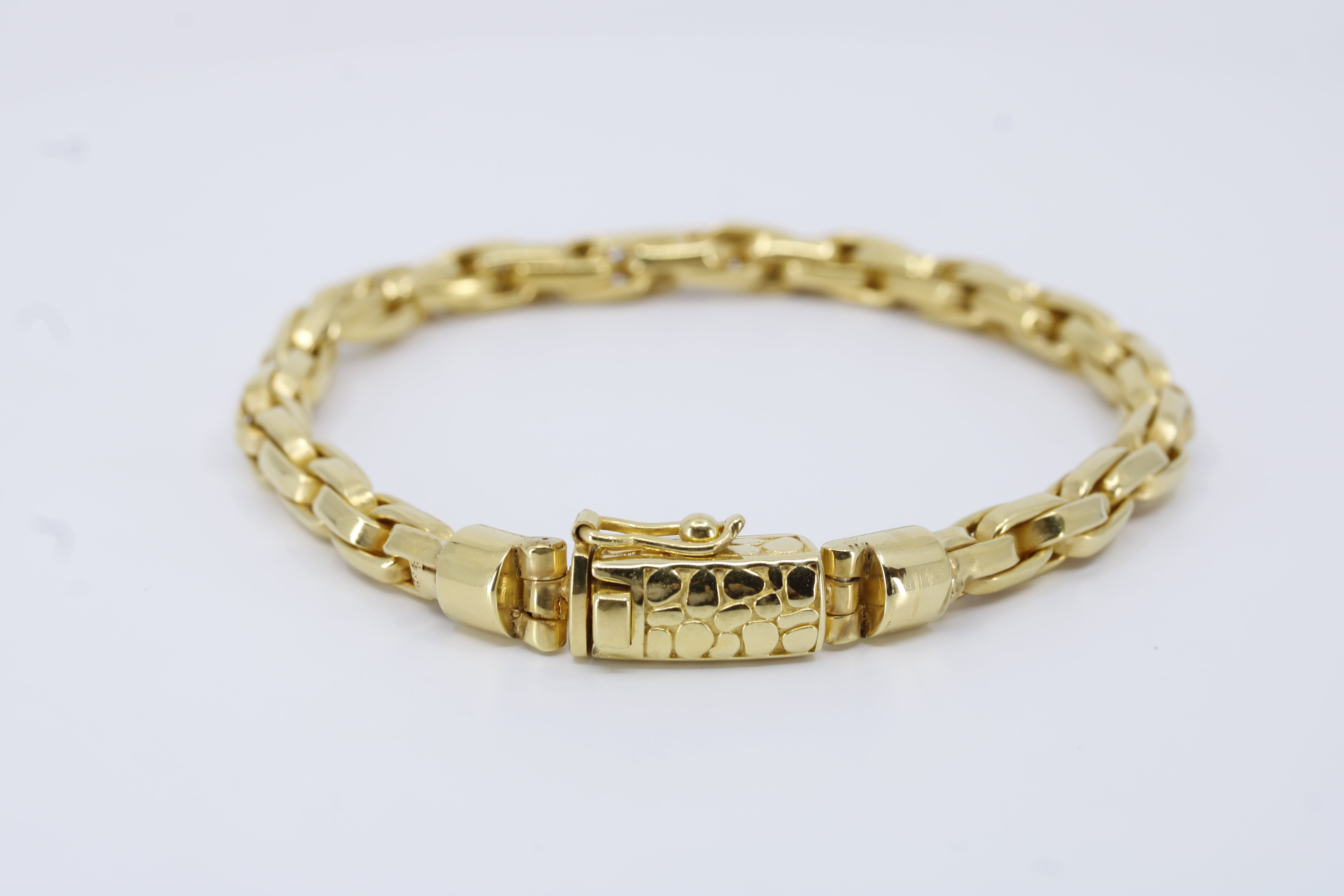 Casa Bali 18K Gold Vermeil King's Link Chain Bracelet