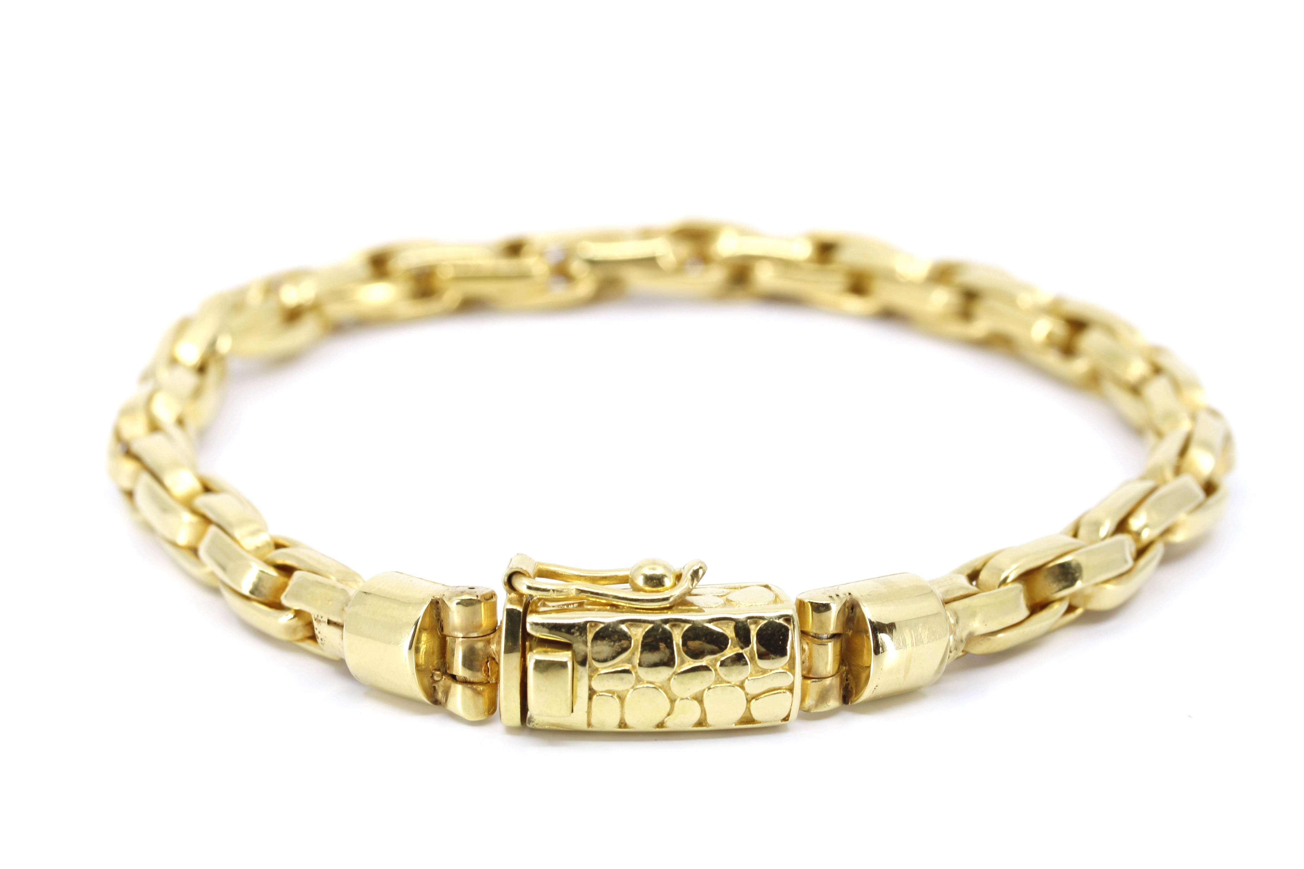 DALILA 18K Gold Vermeil King's Link Chain Bracelet