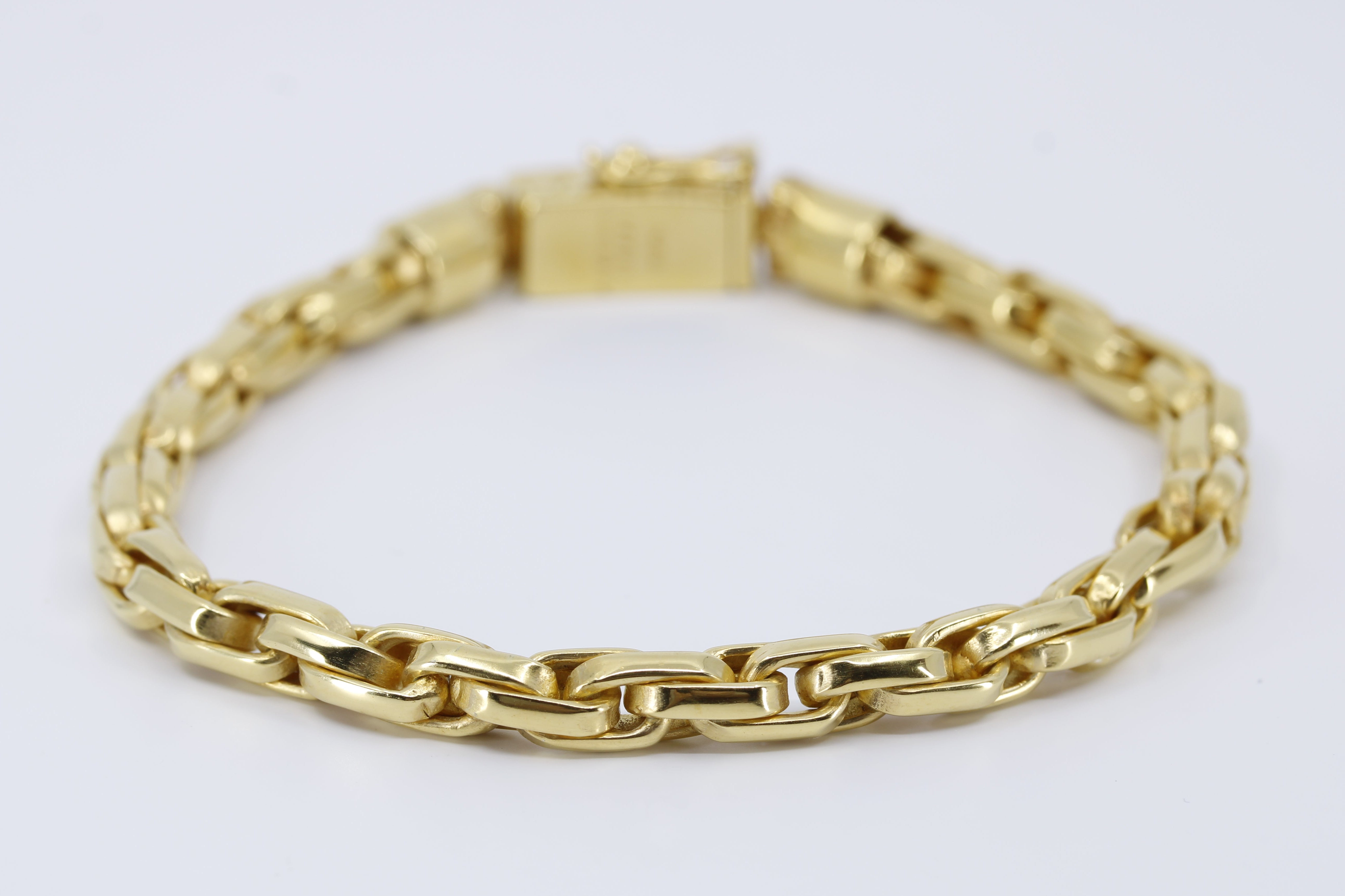 DALILA 18K Gold Vermeil King's Link Chain Bracelet