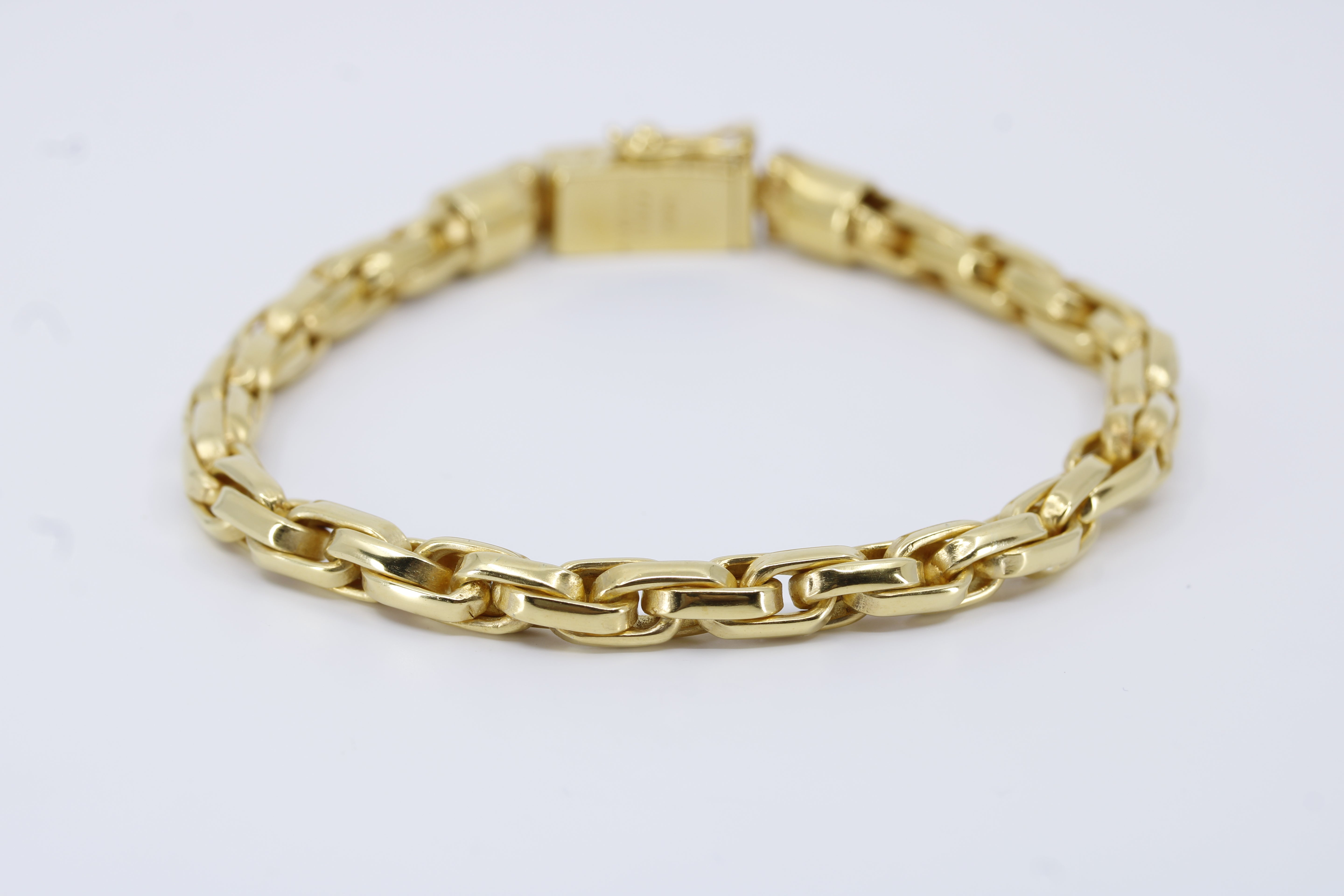 Casa Bali 18K Gold Vermeil King's Link Chain Bracelet