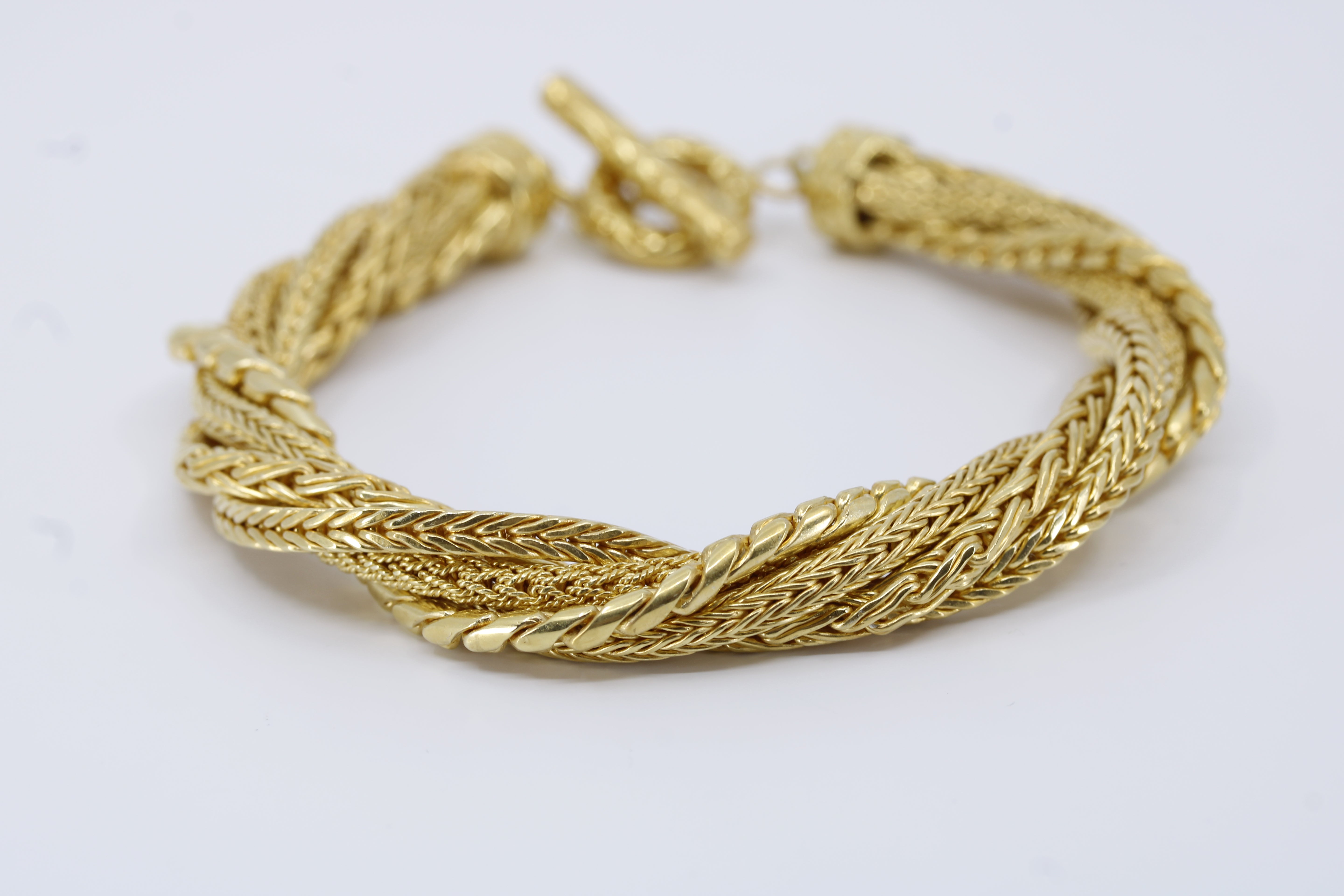Casa Bali Rope Bracelet with Toggle Closure