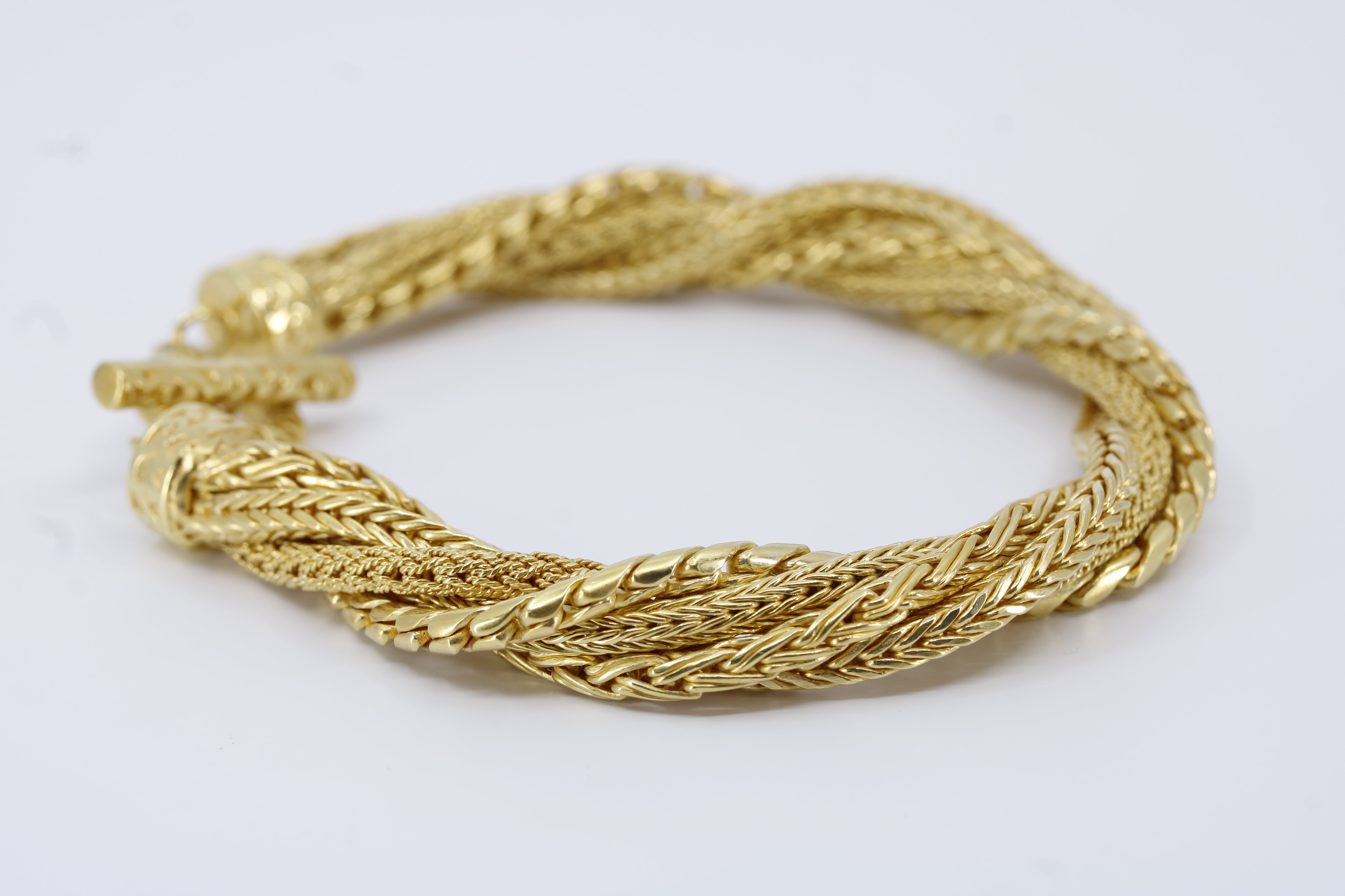 Casa Bali Rope Bracelet with Toggle Closure