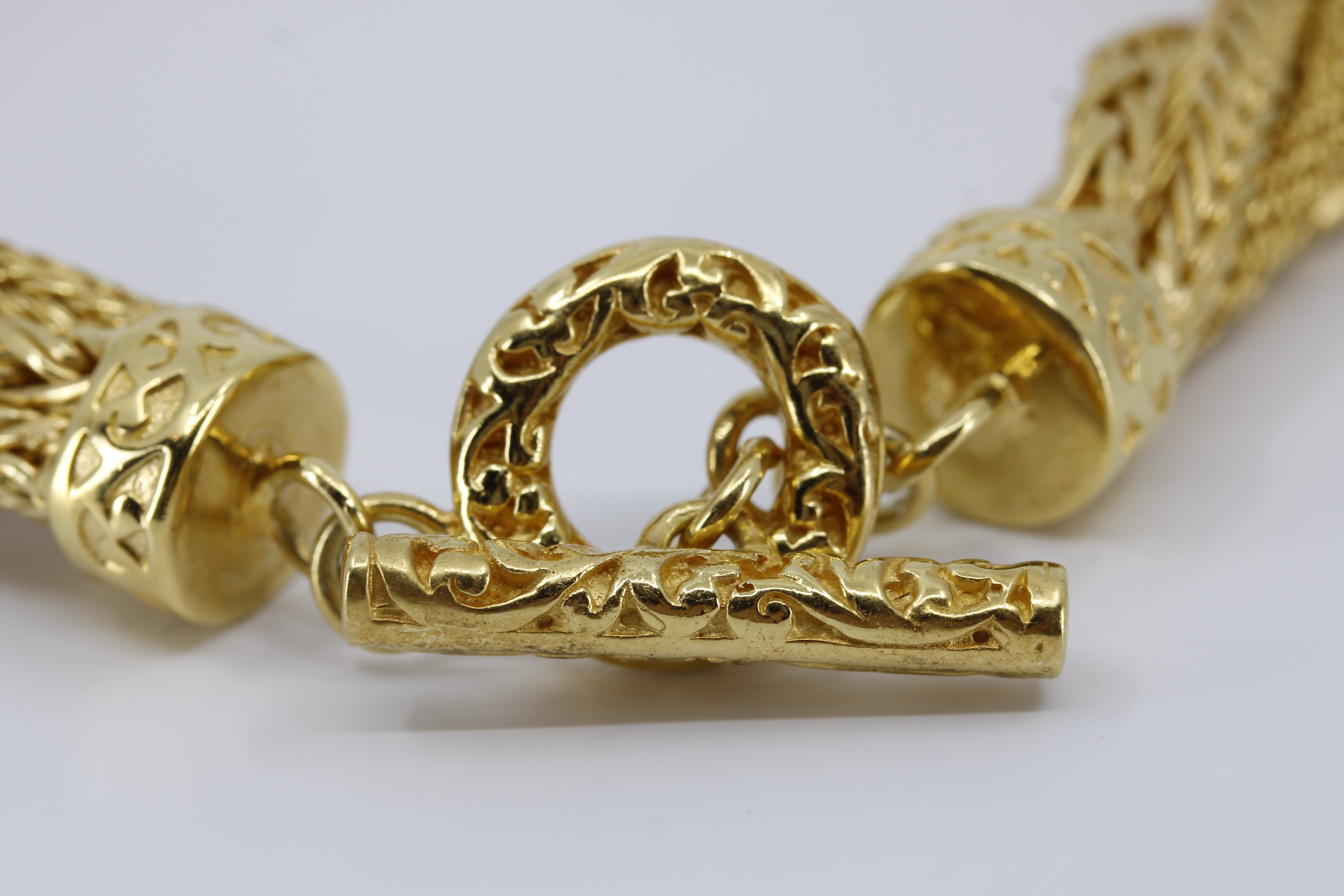 Casa Bali Rope Bracelet with Toggle Closure