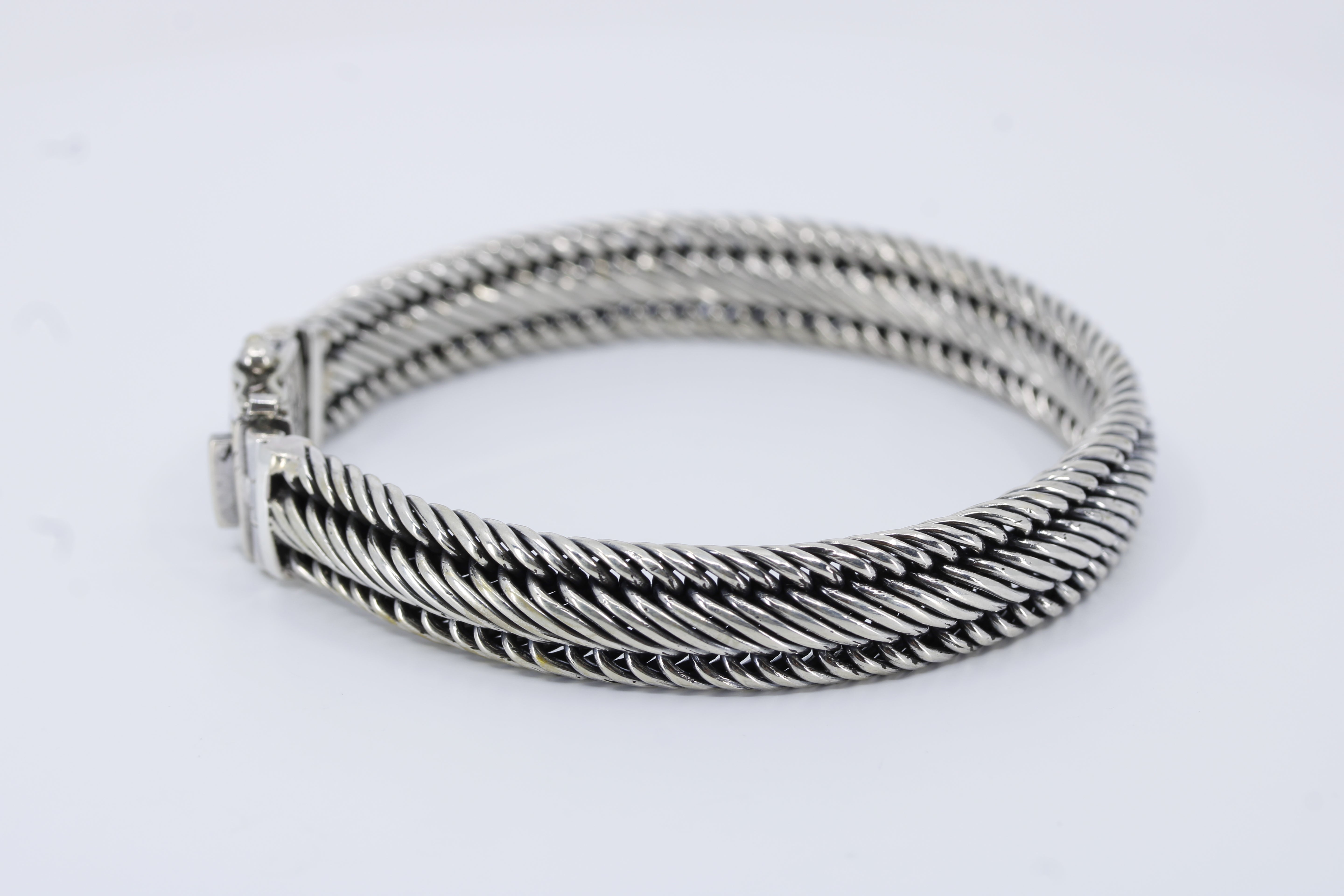 Casa Bali Braided Wheat Link Bracelet