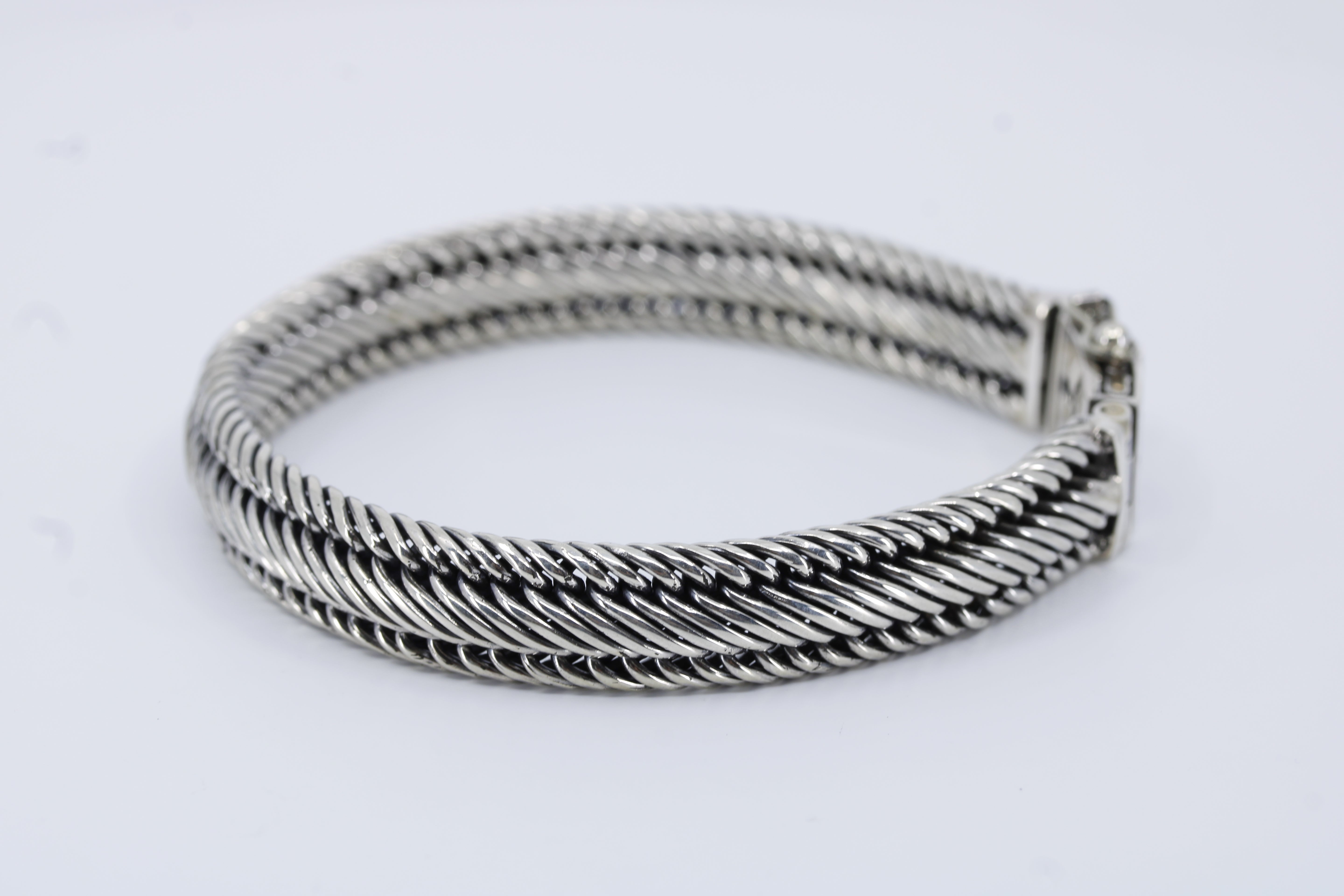 Casa Bali Braided Wheat Link Bracelet