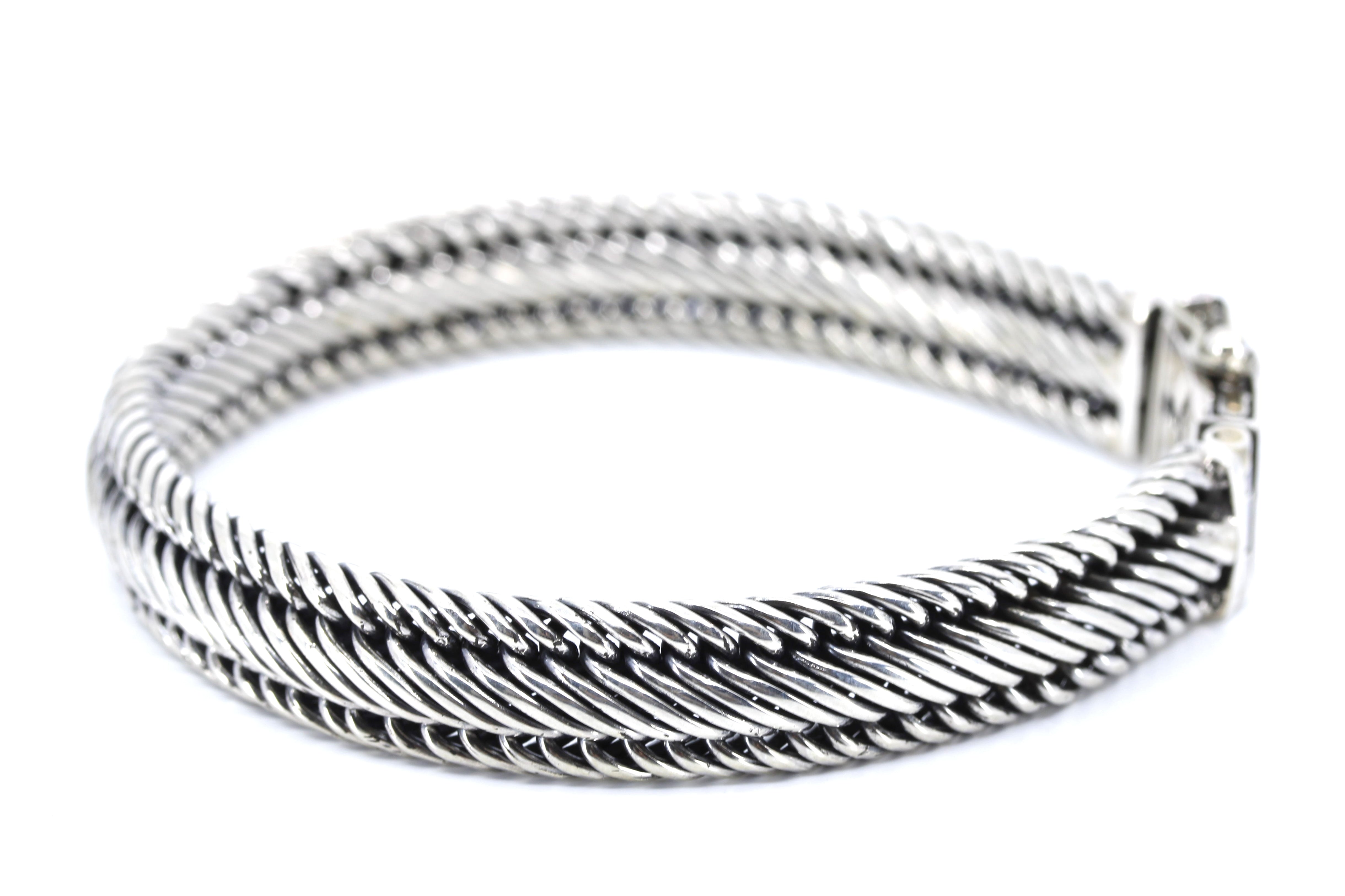 DALILA  Braided Wheat Link Bracelet