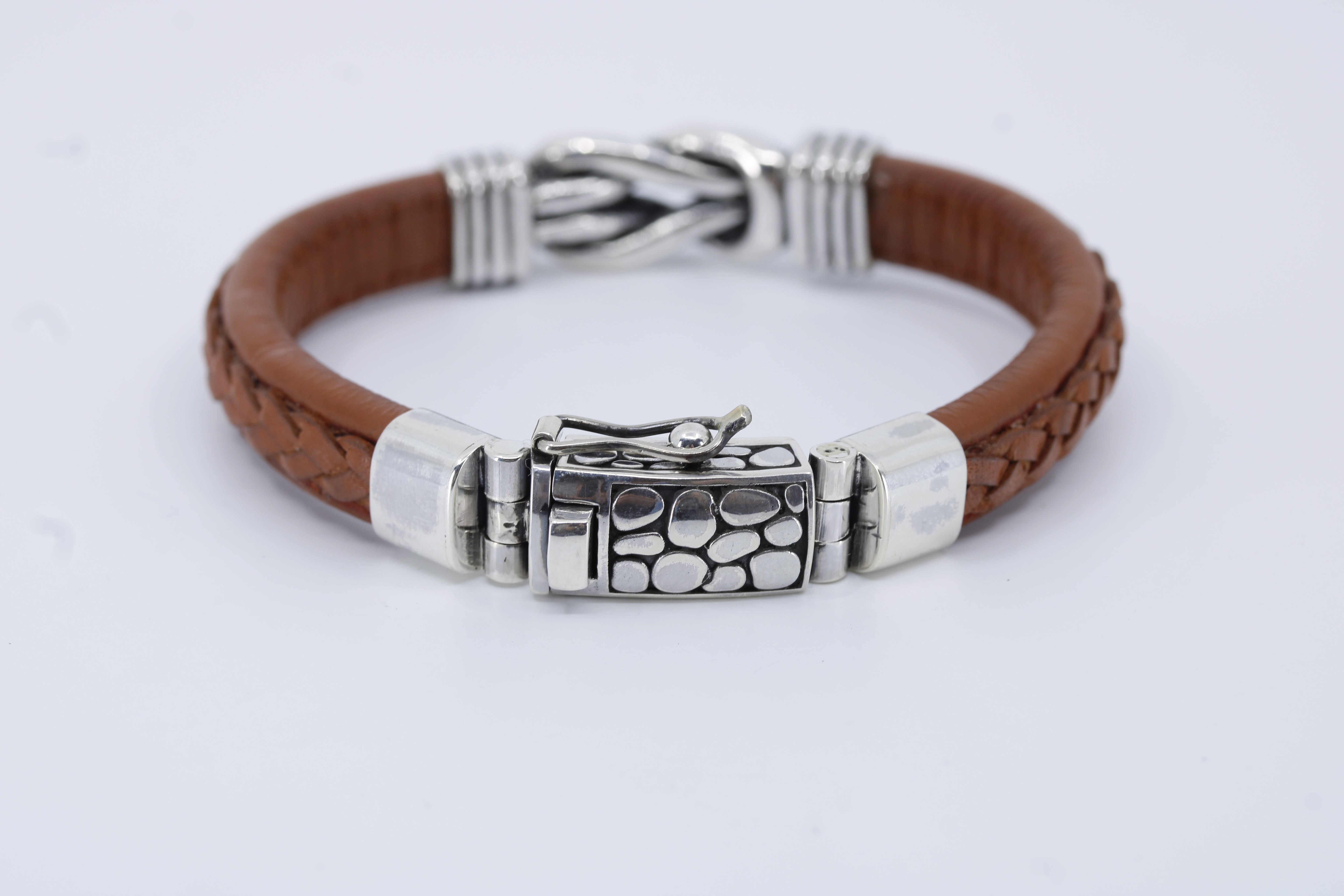 Casa Bali Knot Leather Bracelet