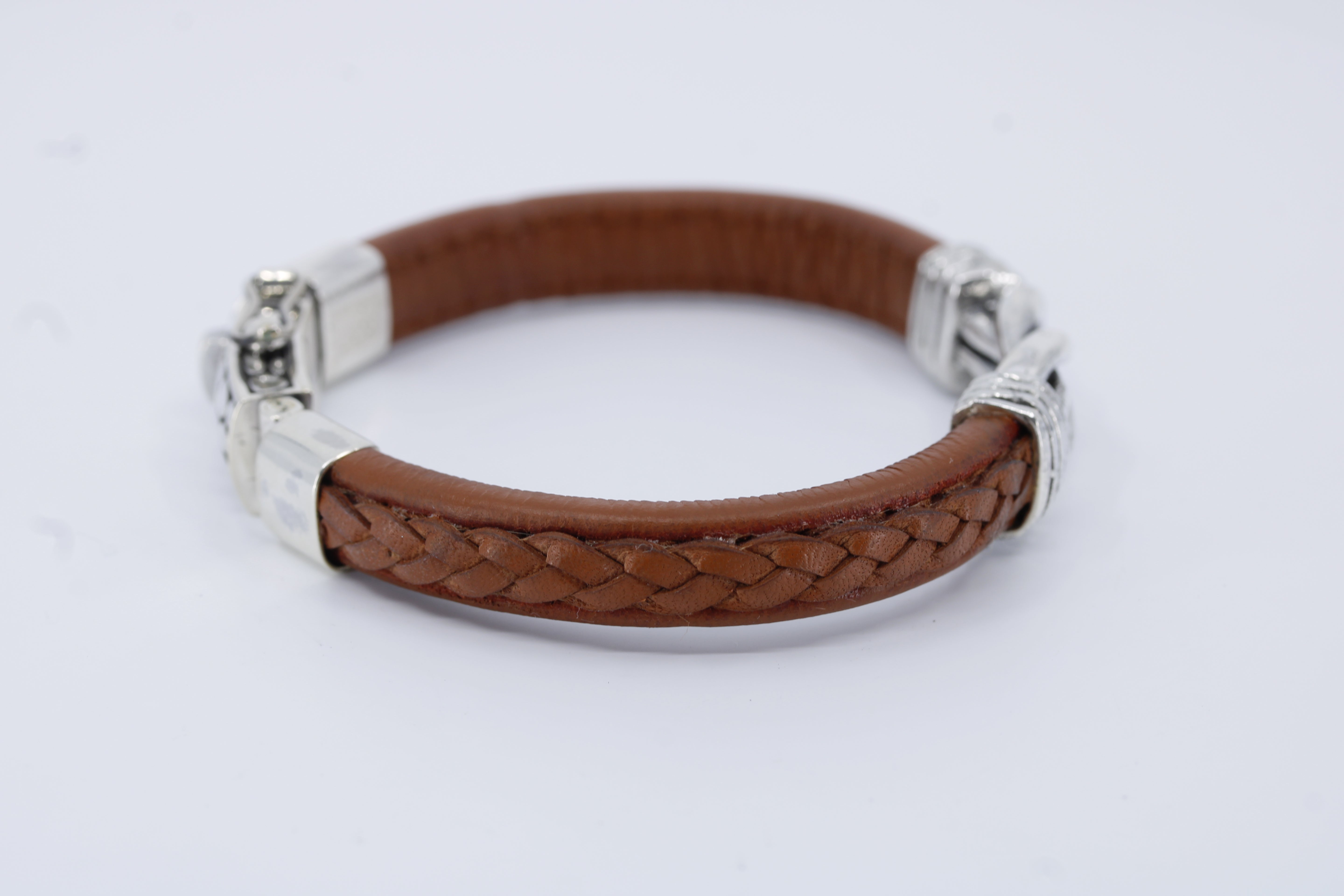 Casa Bali Knot Leather Bracelet