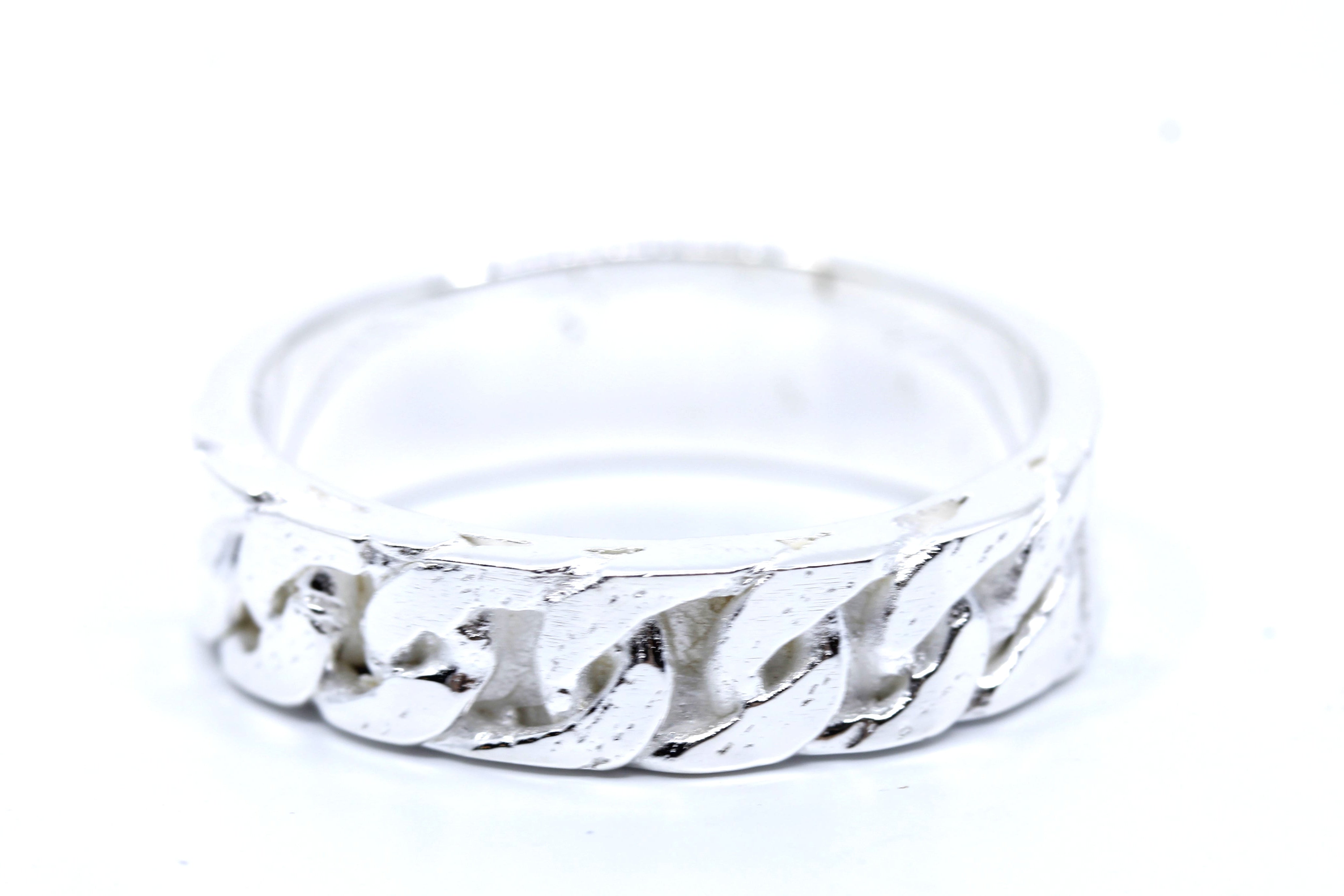 SAAR Curb Link Band Ring