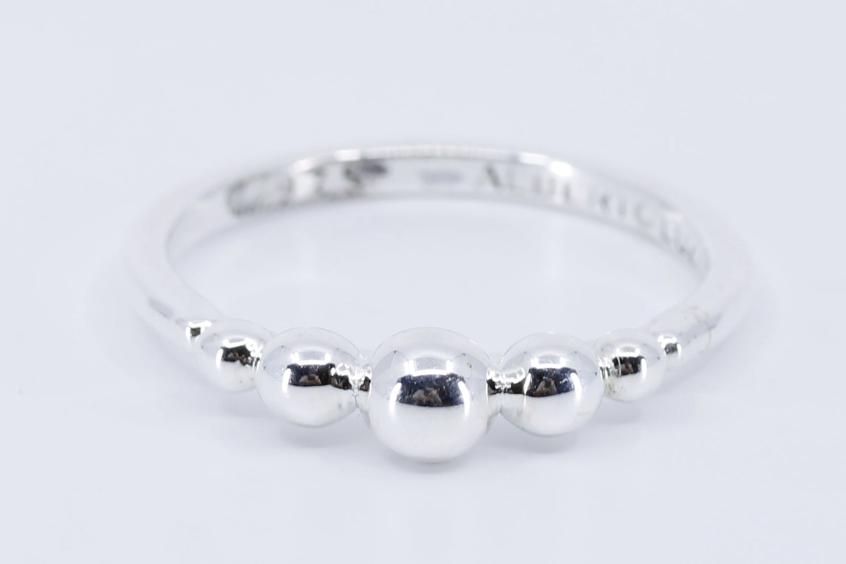 ASCENT  Beaded Band Ring