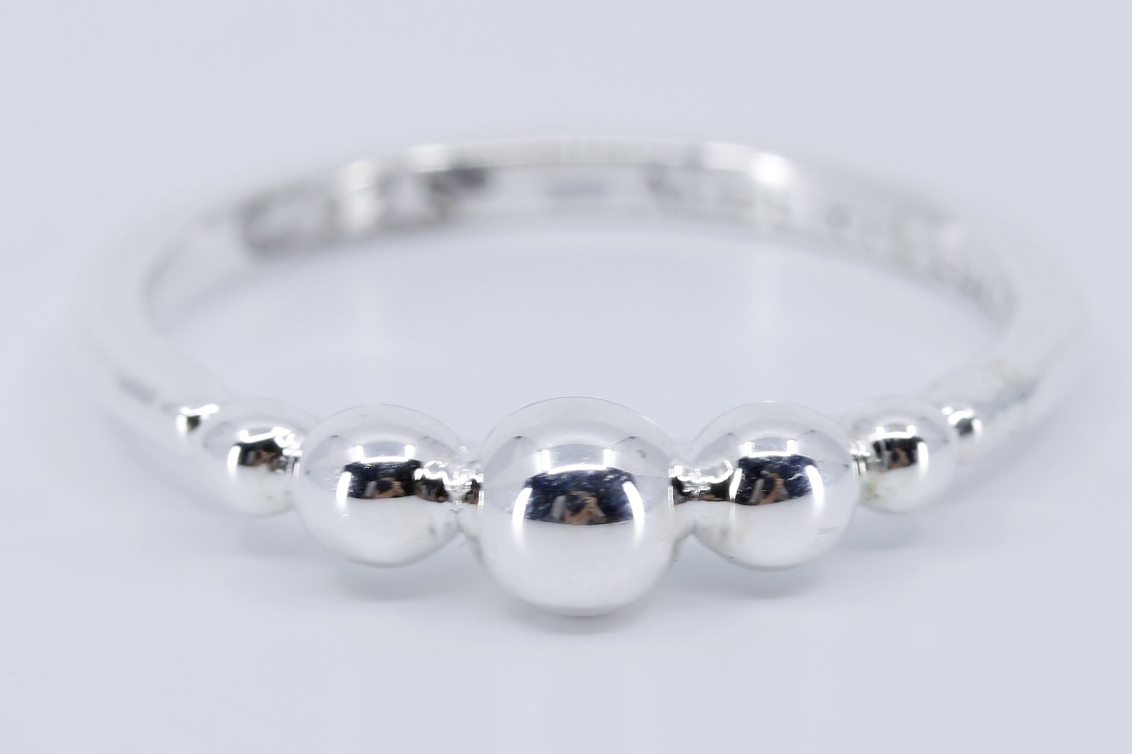 ASCENT  Beaded Band Ring