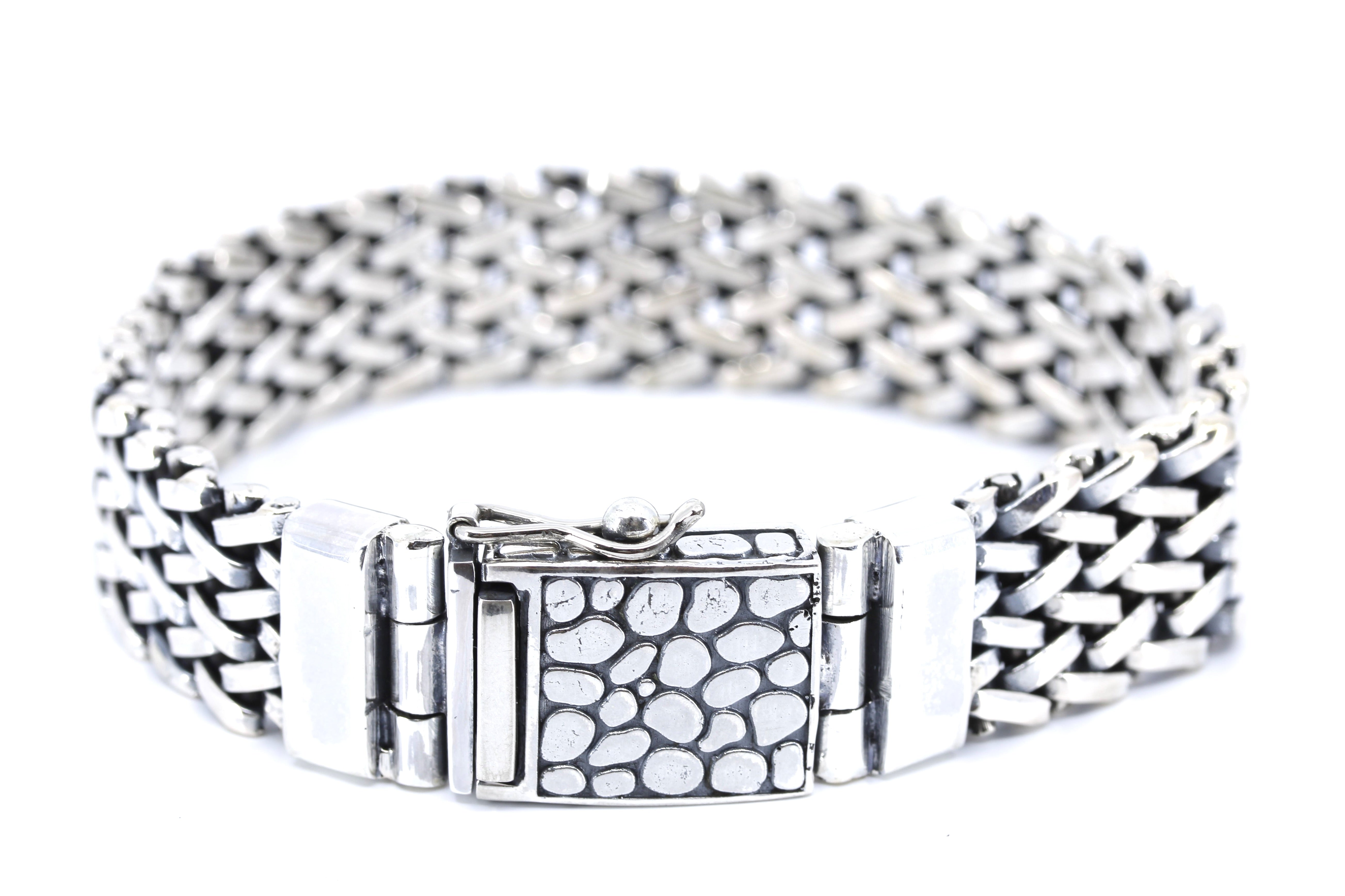 SAAR Heritage Woven Chain Bracelet