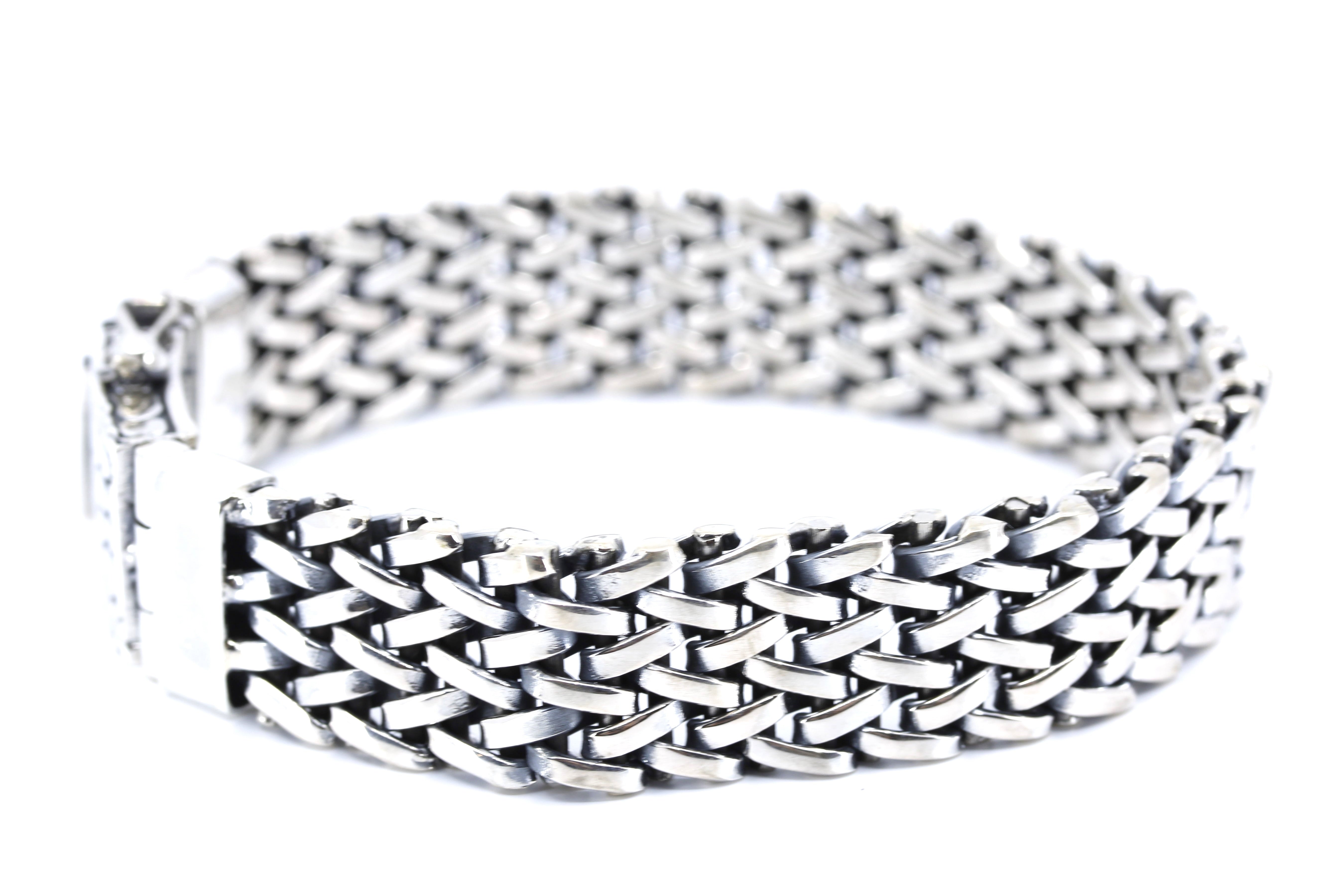 SAAR Heritage Woven Chain Bracelet