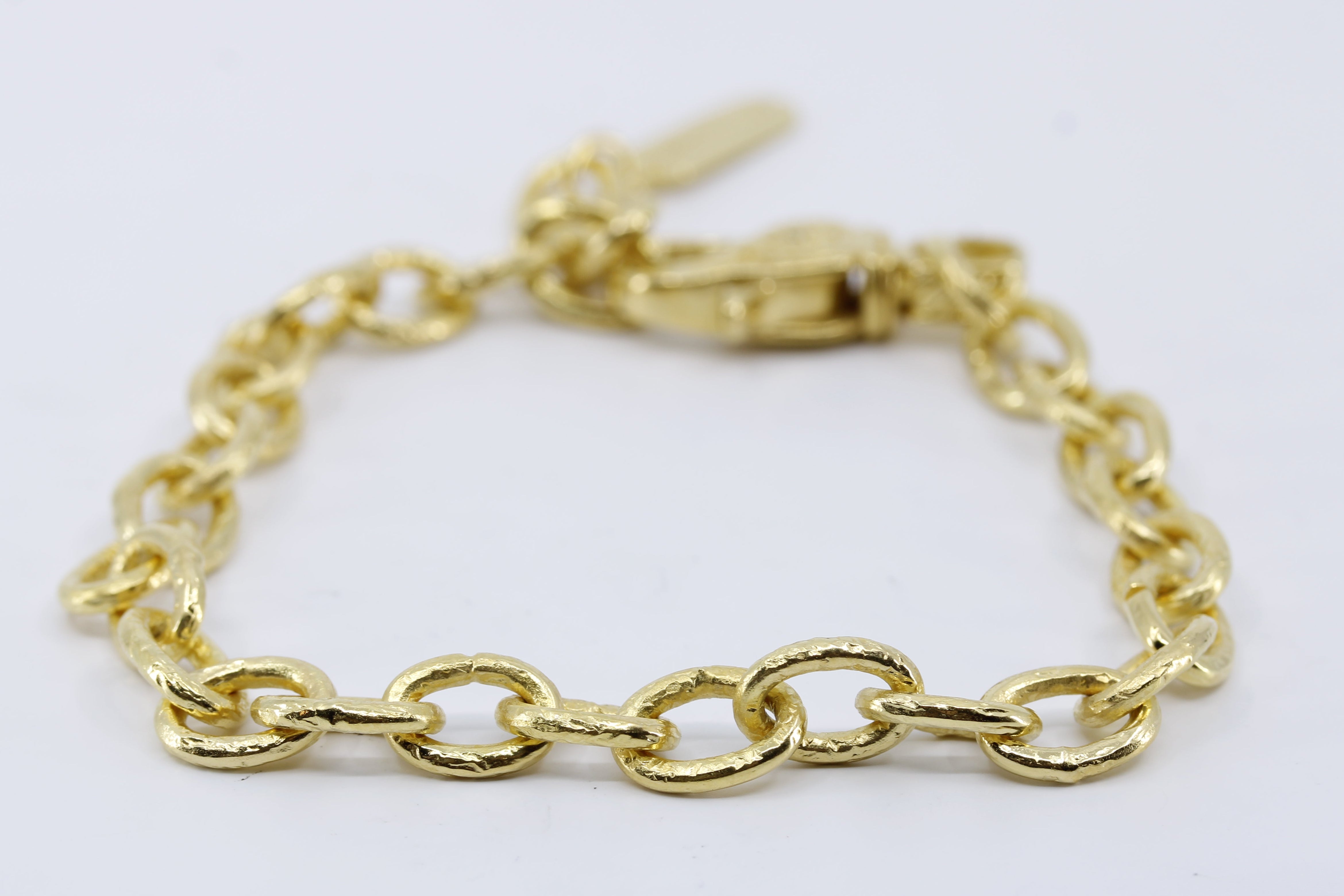 ZENITH 18K Gold Vermeil Chain Link Bracelet