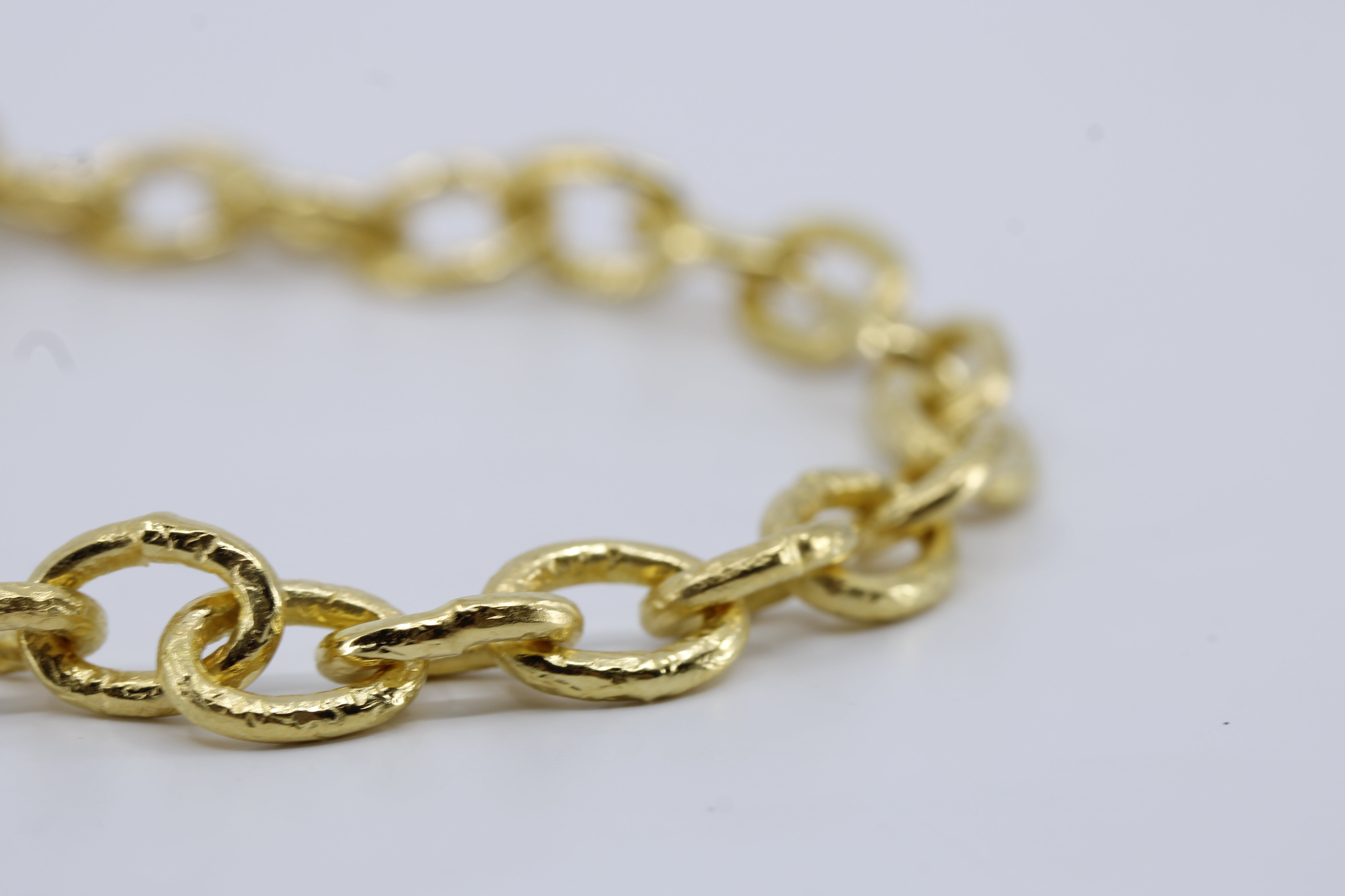 ZENITH 18K Gold Vermeil Chain Link Bracelet