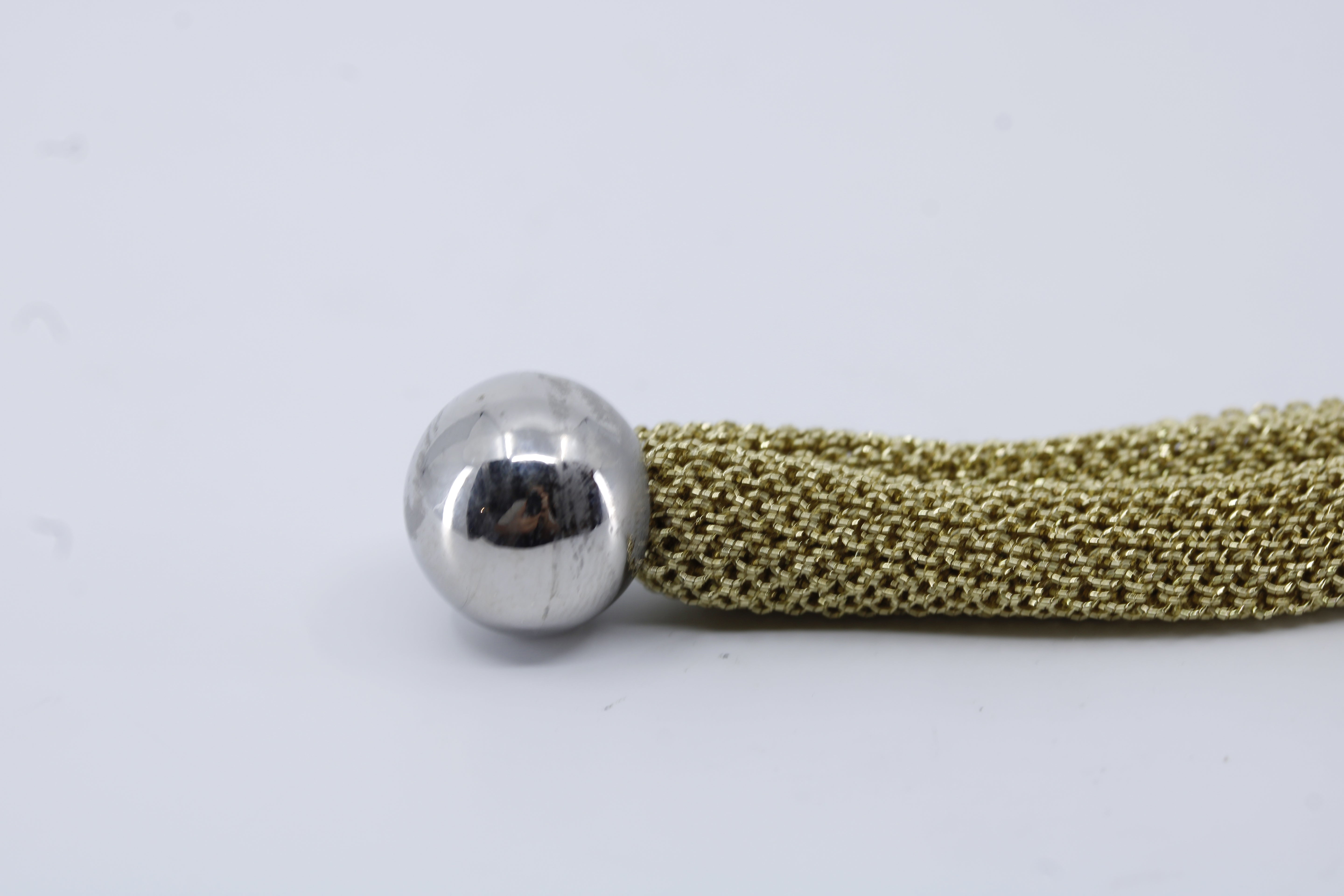 Vento Sterling Silver Lariat Necklace