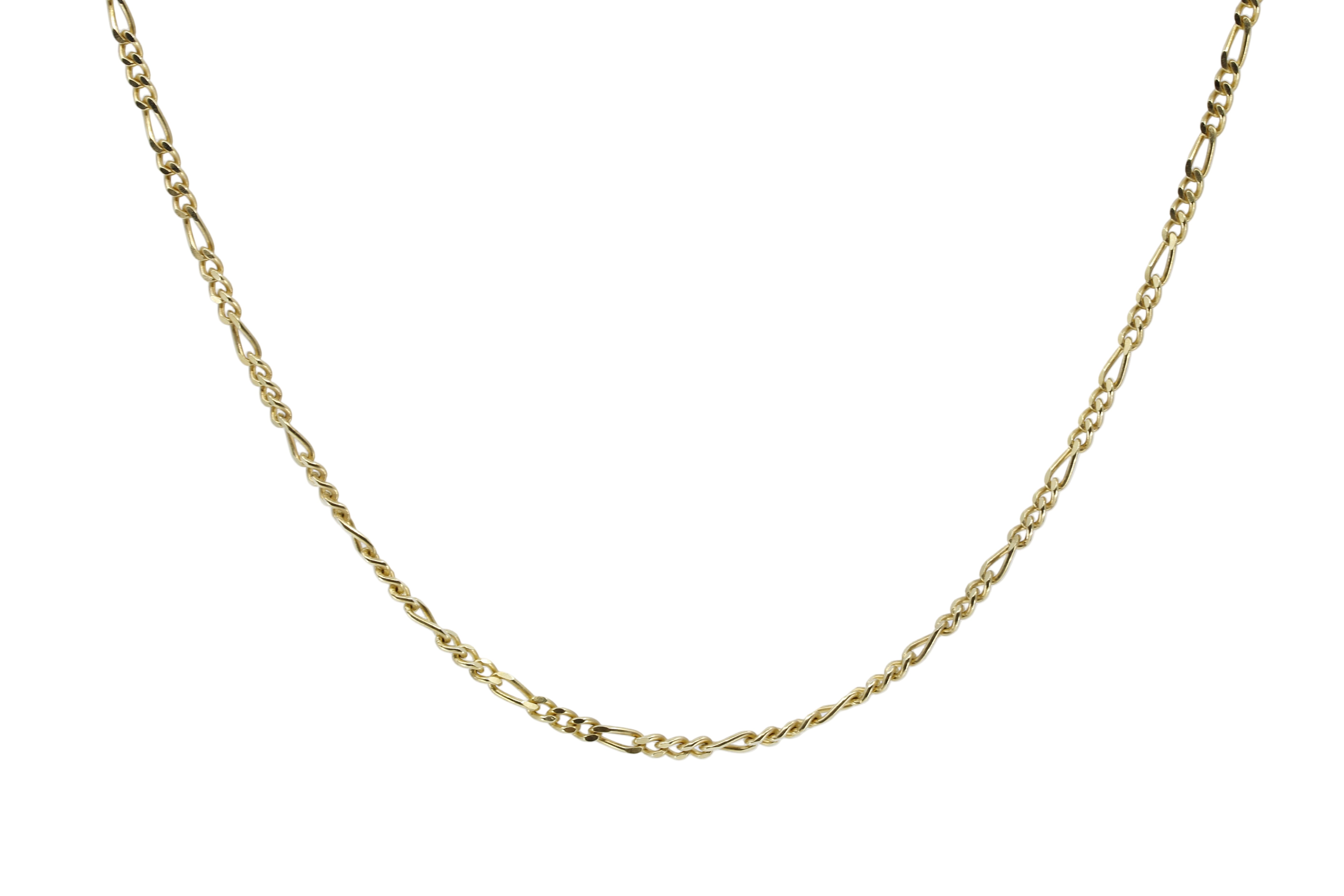 ESSENZA 18K Gold Vermeil Figaro Chain Necklace