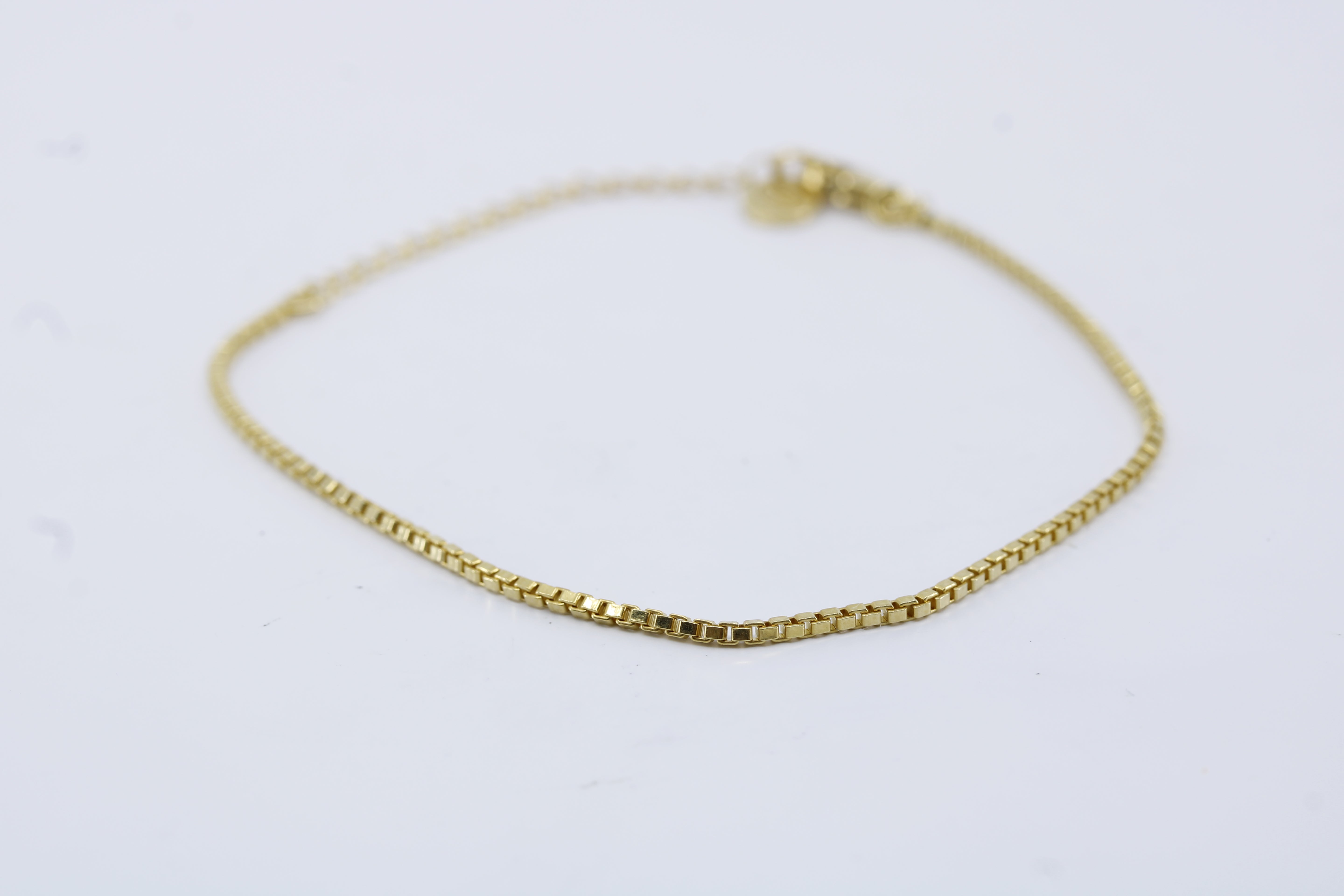Linea 18K Gold Vermeil Box Chain Bracelet