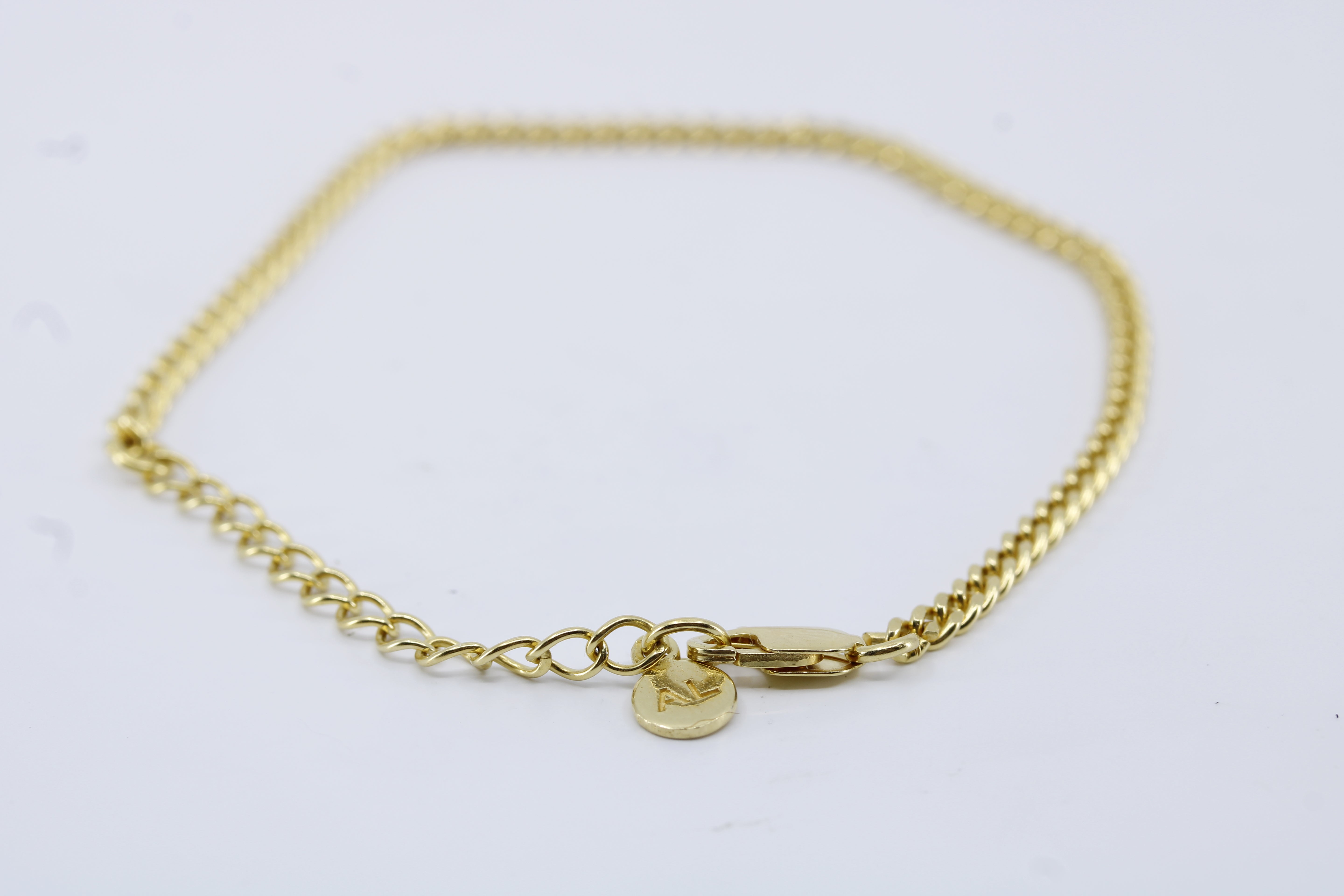 Linea 18K Gold Vermeil Slim Curb Chain Bracelet