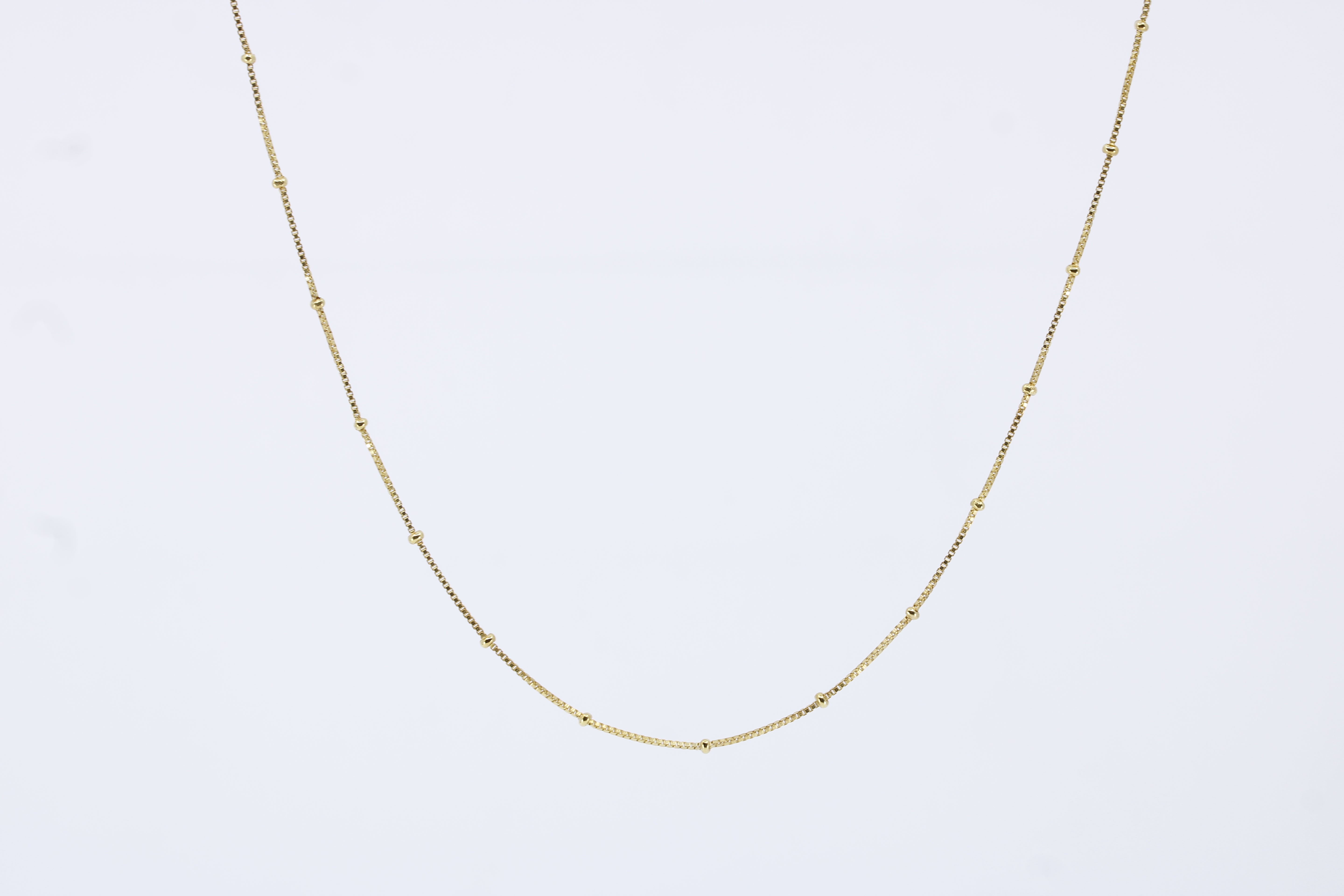 Linea Satellite Chain Necklace