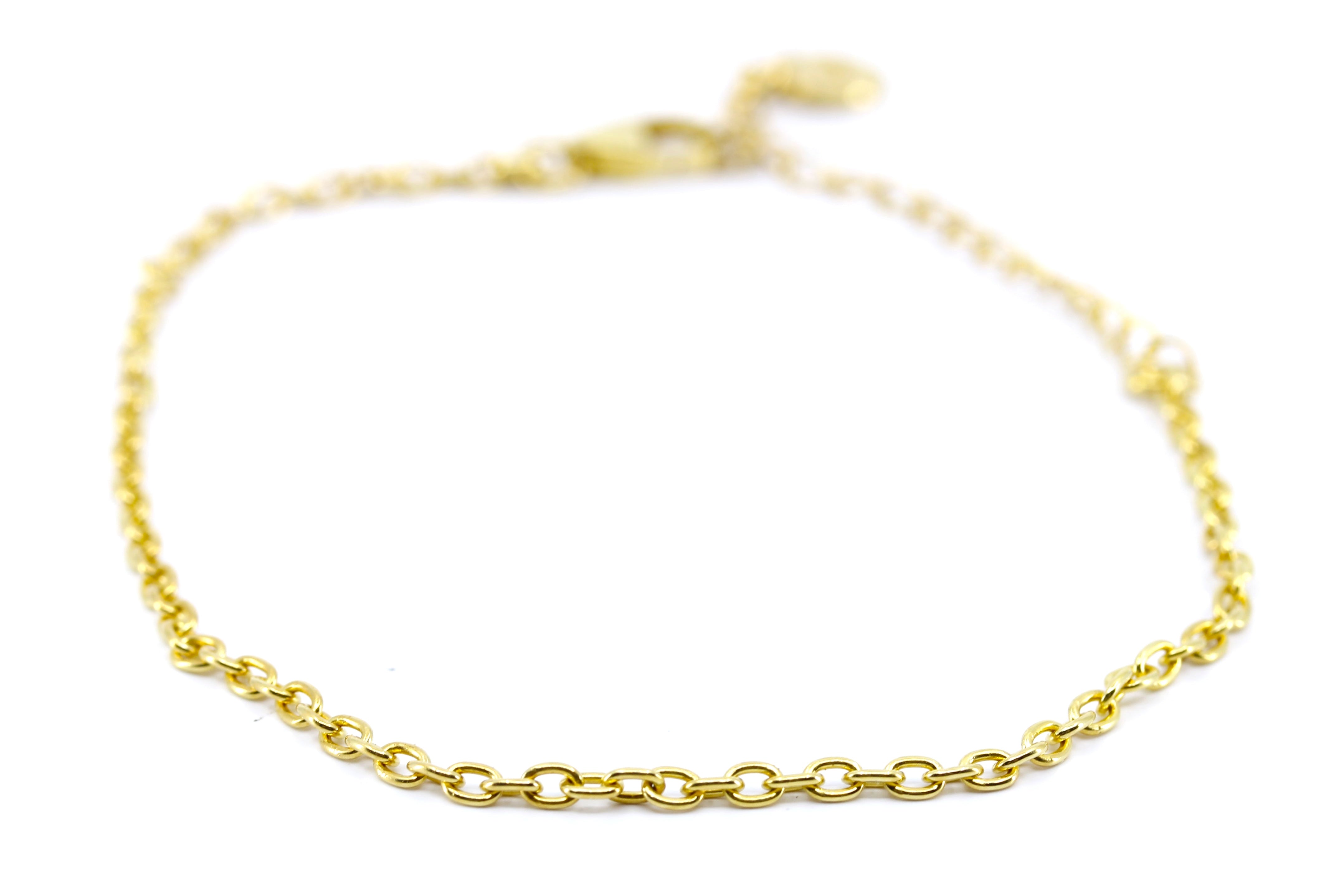 ESSENZA 18K Gold Vermeil Cable Chain Bracelet