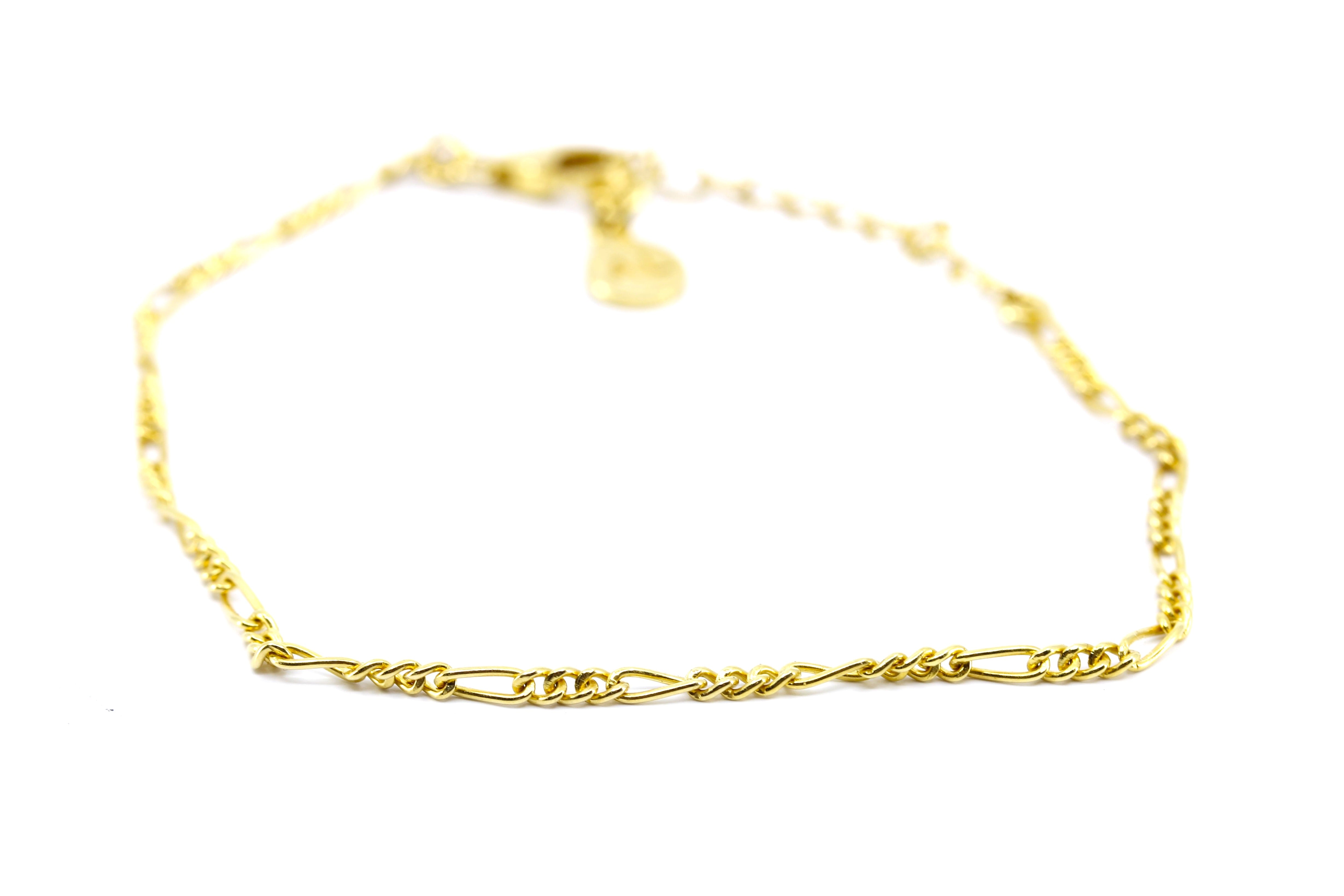 ESSENZA Slim Figaro Chain Bracelet