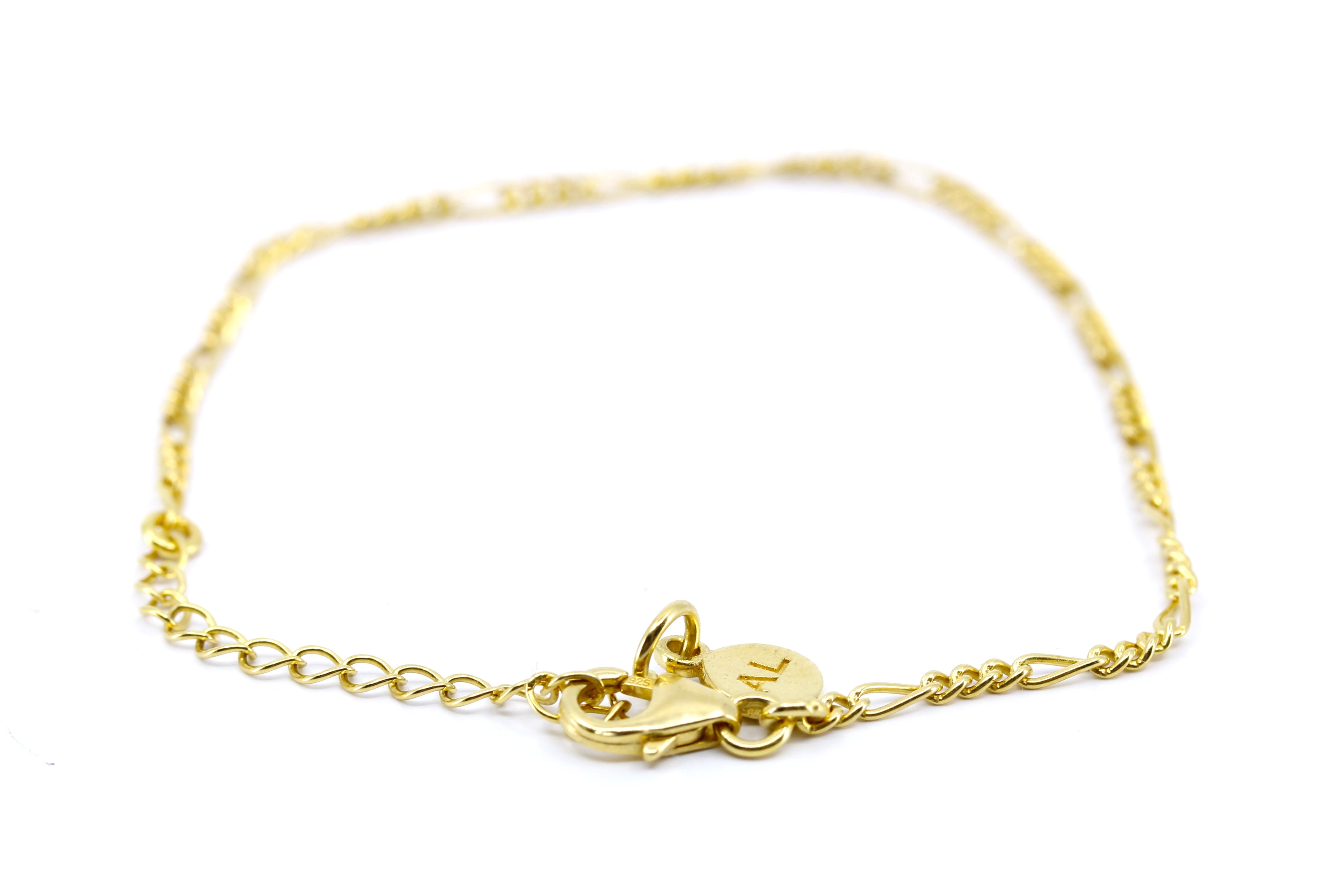 ESSENZA Slim Figaro Chain Bracelet