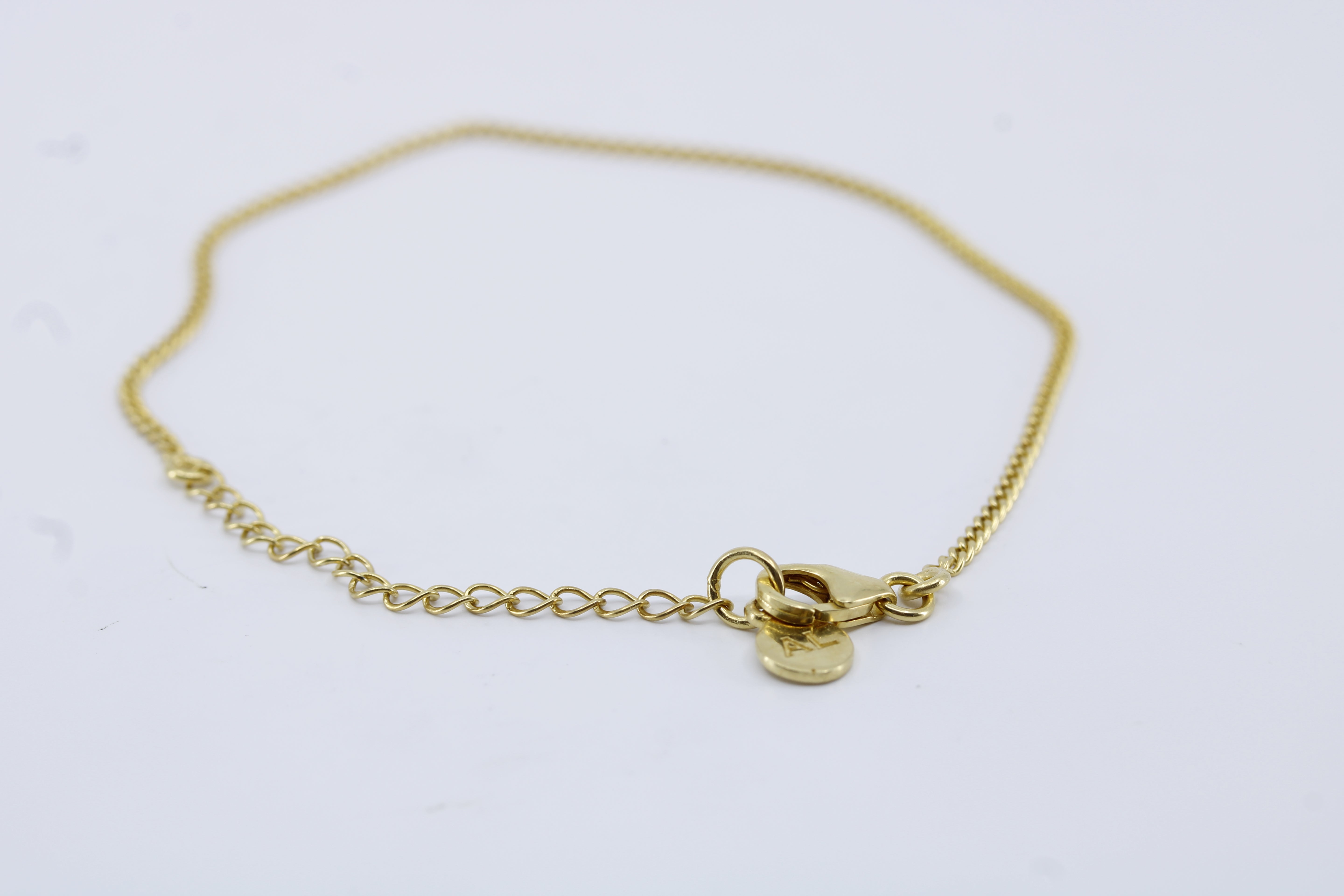 Linea 18K Gold Vermeil Thin Curb Chain Bracelet