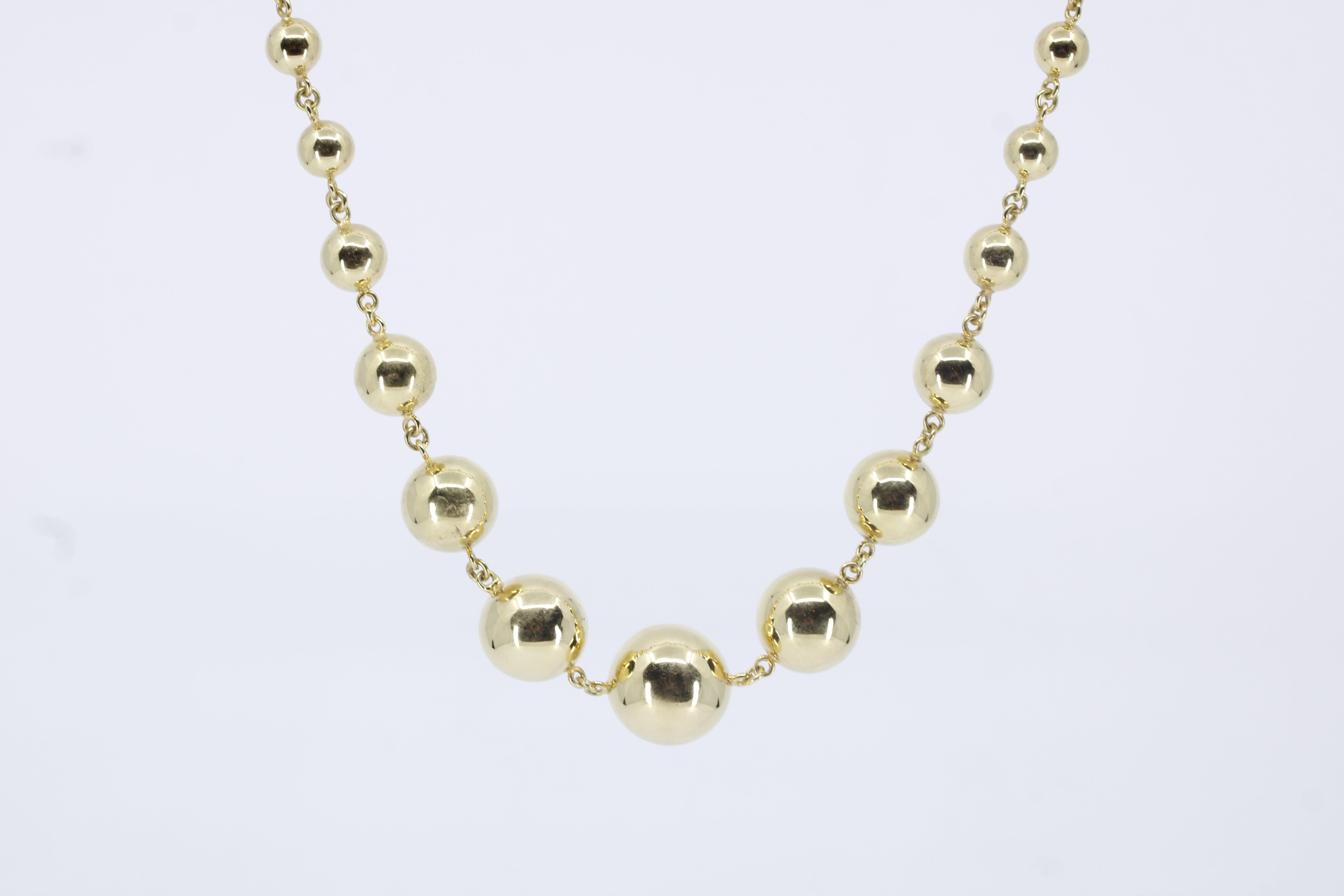 Sfera 18K Gold Vermeil Bold Station Necklace