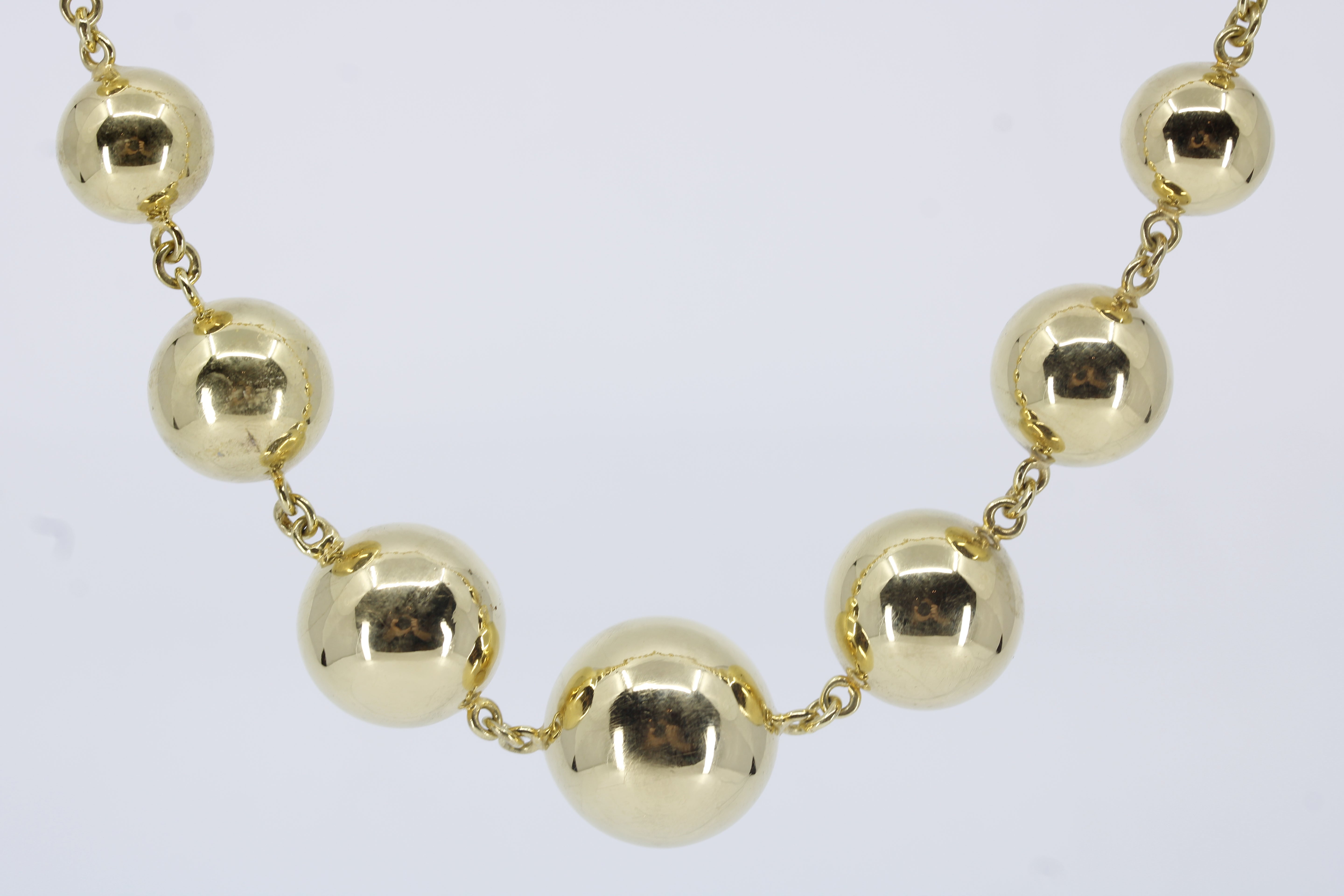 Sfera 18K Gold Vermeil Bold Station Necklace