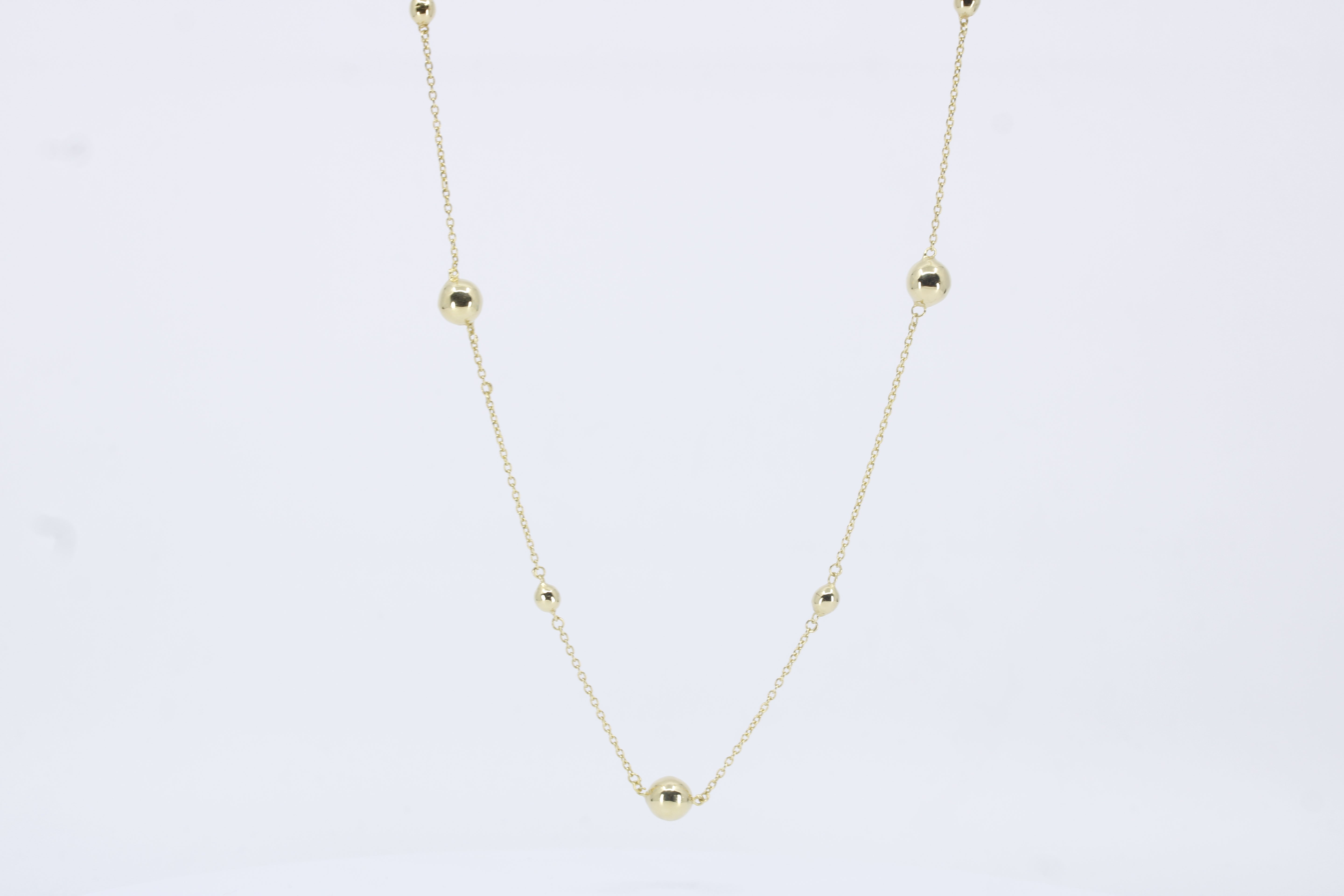 Sfera 18K Gold Vermeil Long Station Necklace