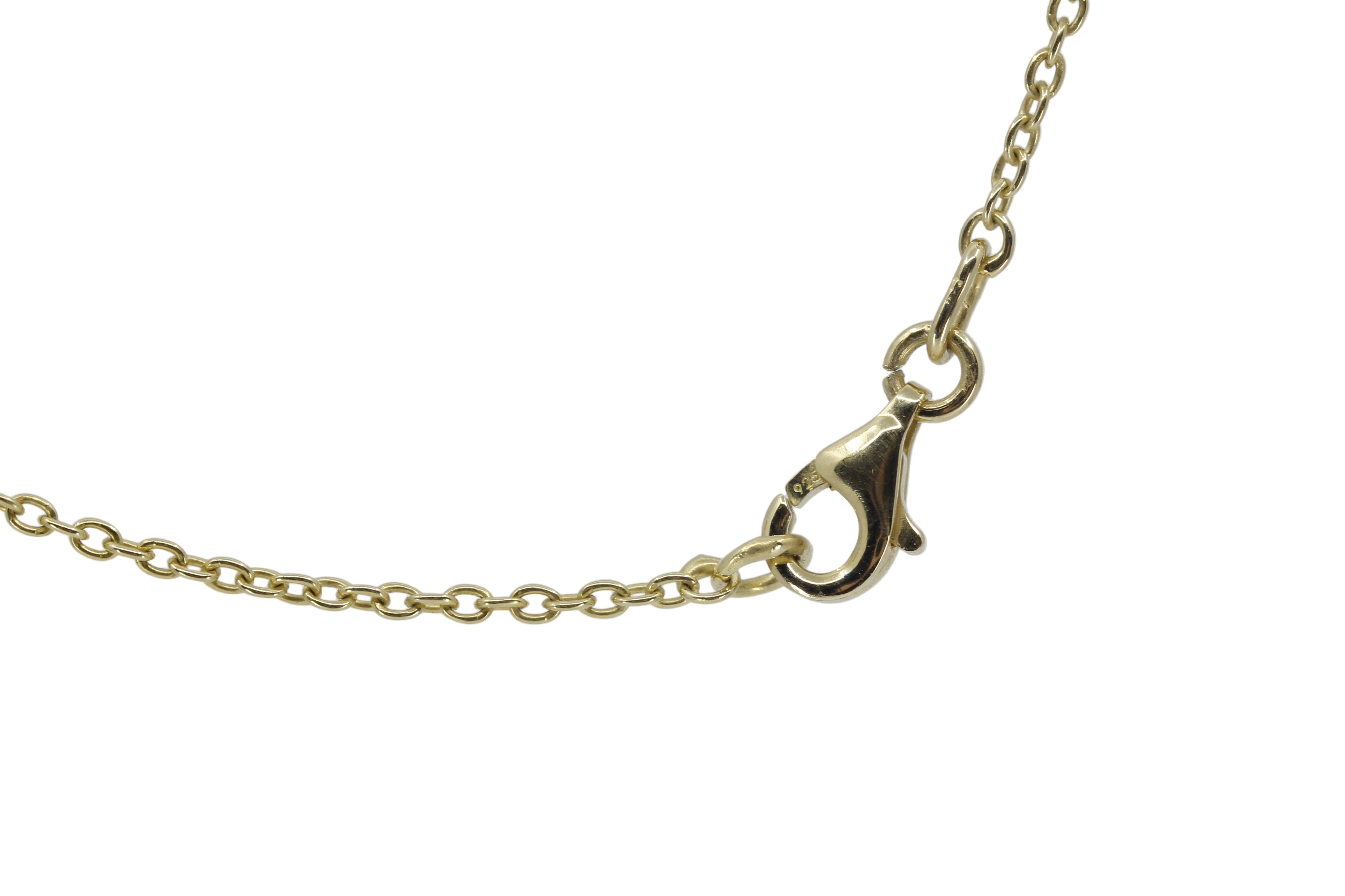 CELESTIA 18K Gold Vermeil Long Station Necklace